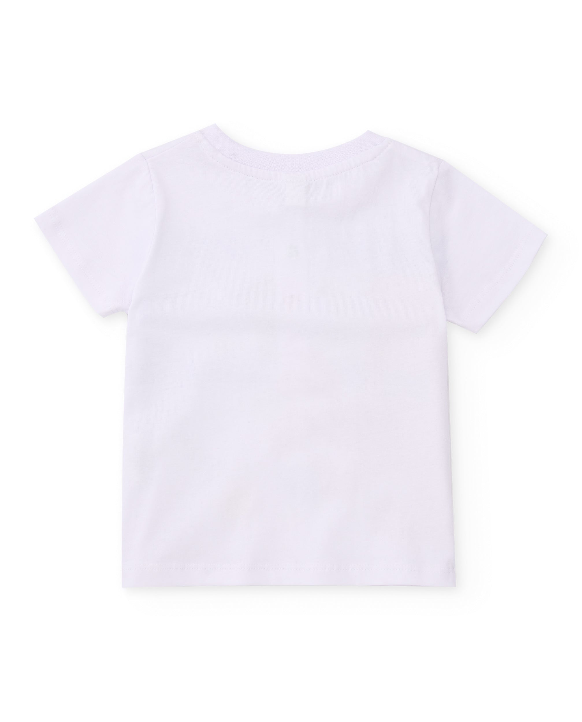 TucTuc Magliette T-Shirt Bambino Bianco Righe Polpo
