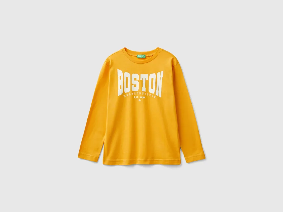 United Colors of Benetton T-Shirts Maglietta college cotone M