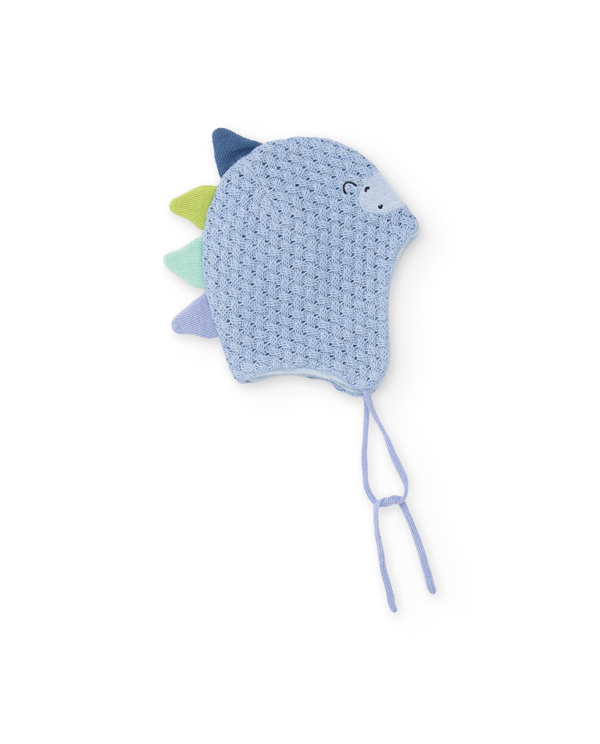 TucTuc Accessori Cappellino neonato azzurro dinosauro 48