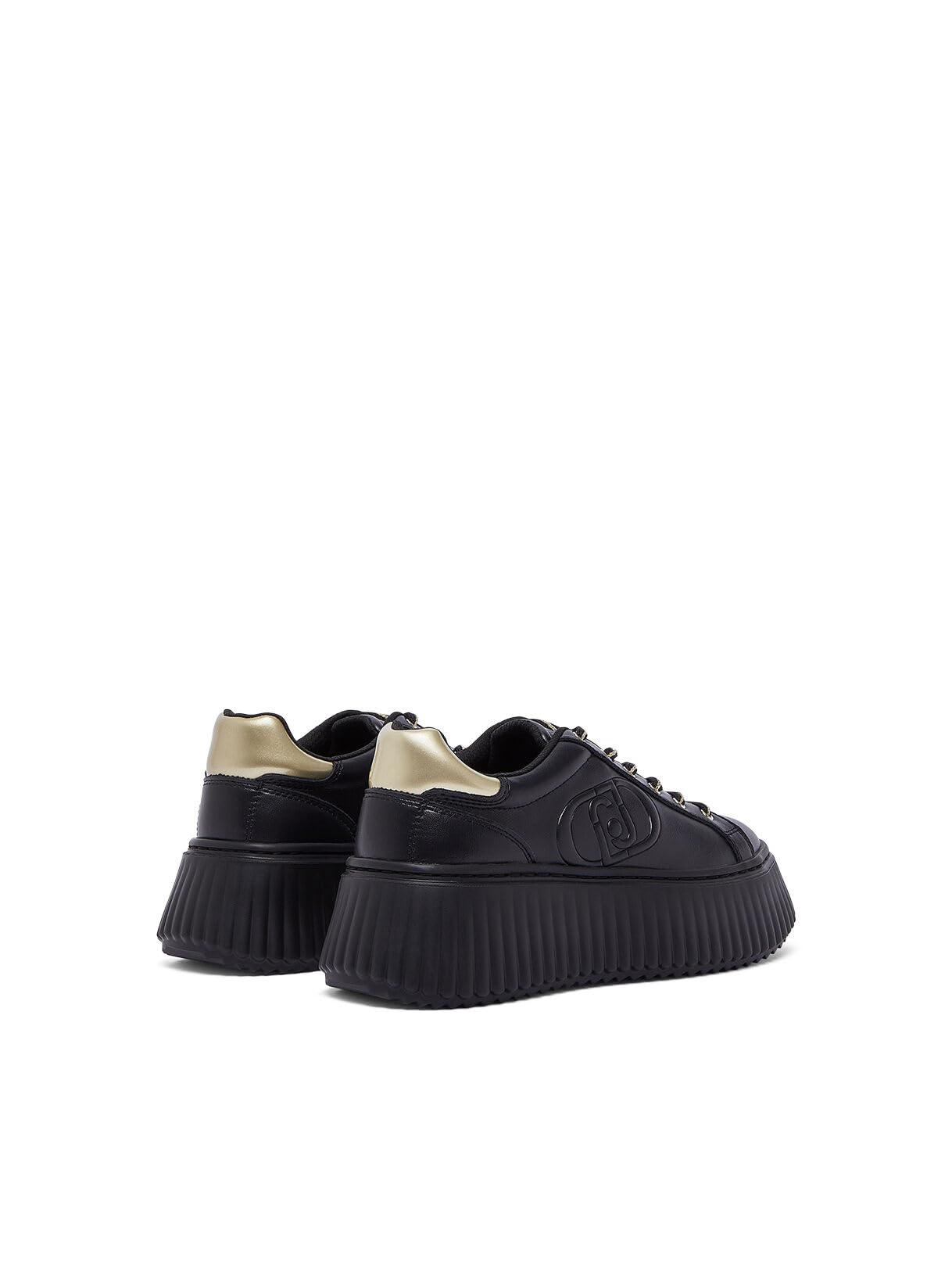 Liu Jo Sneakers Platform Pelle Donna Nero 38 EU