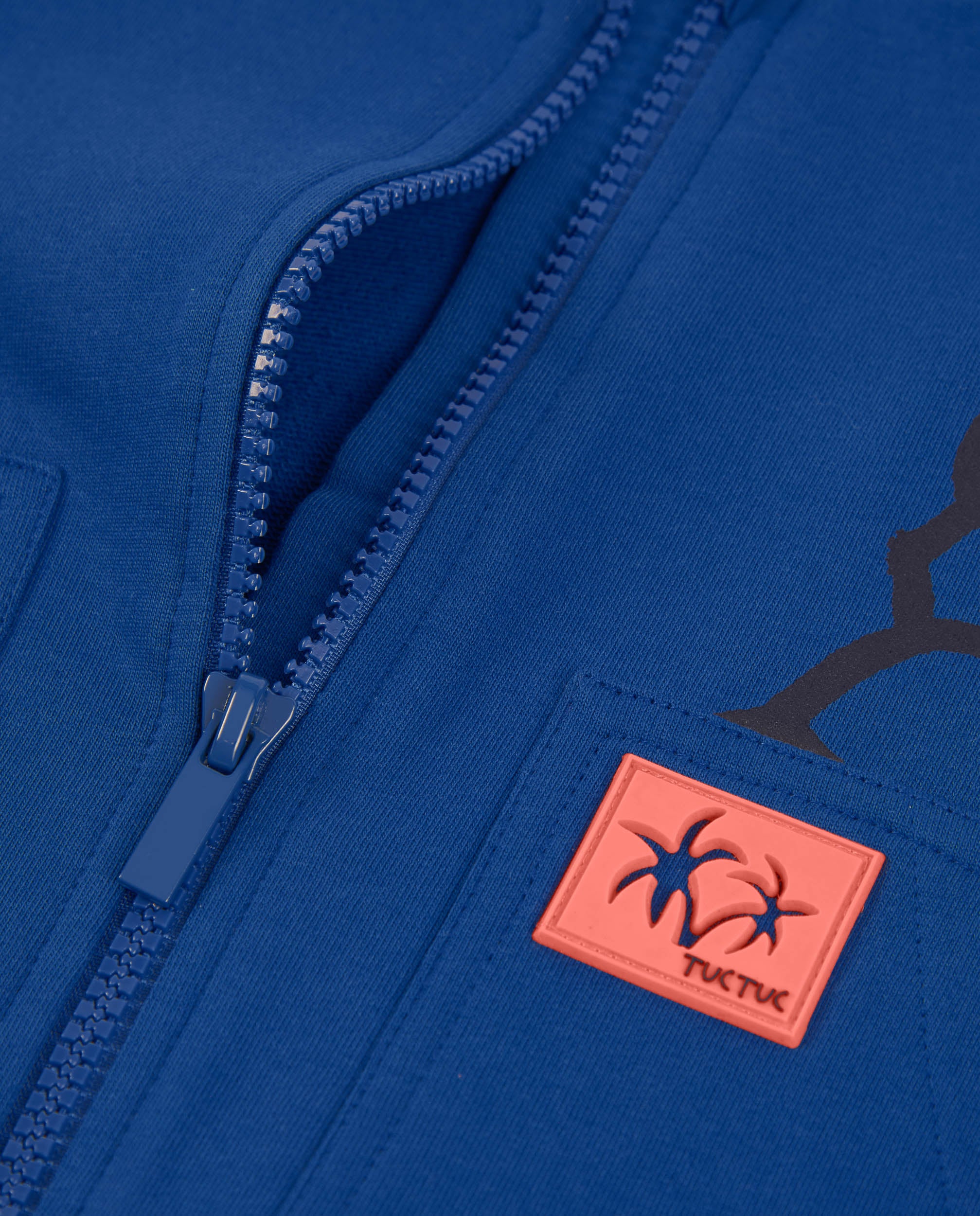 TucTuc Felpe Felpa Bambino Zip Blu Navy