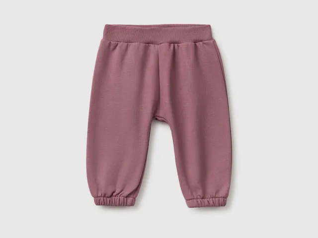 United Colors of Benetton Pantaloni tuta animale 68 cotone bio neonato