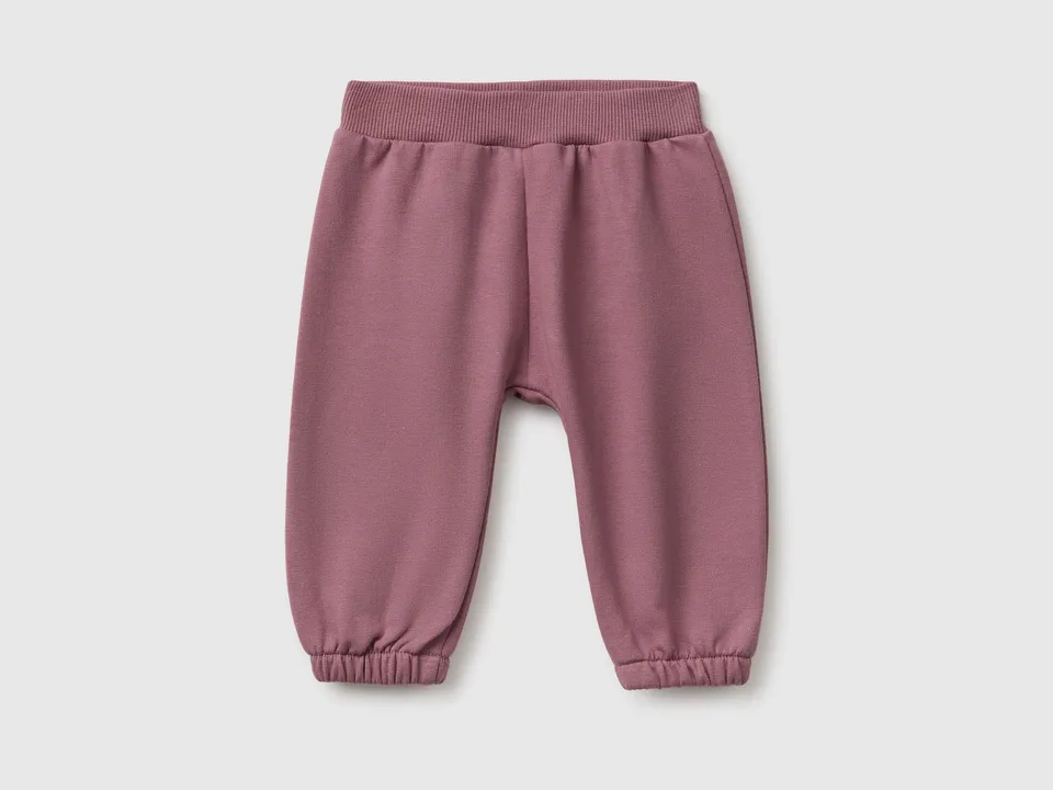 United Colors of Benetton Pantaloni tuta animale 68 cotone bio neonato