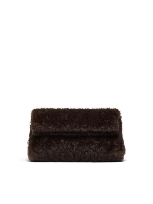 Liu Jo Borse Riccy media borsa pelliccia sintetica zip