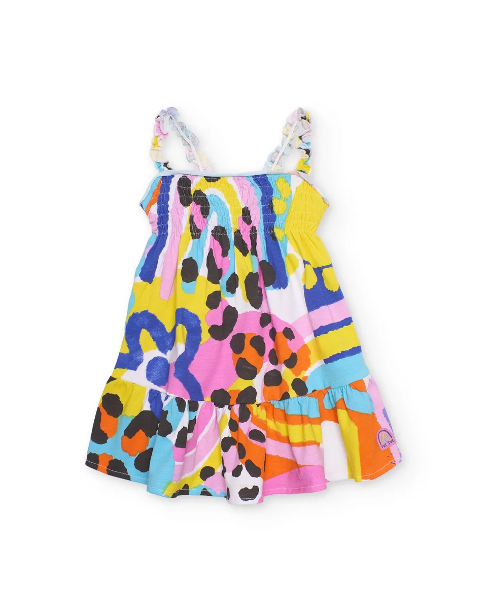 TucTuc Vestiti Maglia Bambina Bianco 4 Anni Corpetto