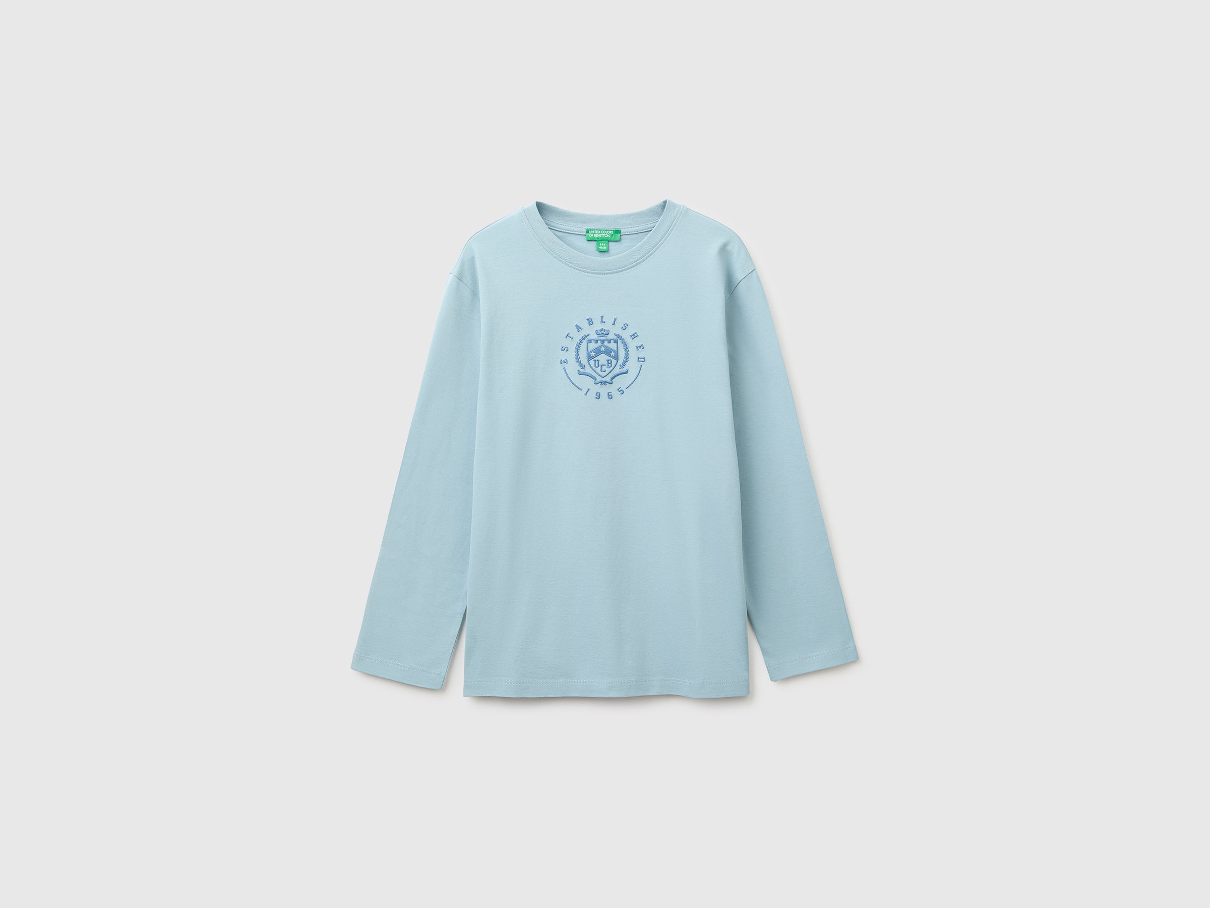 United Colors of Benetton t-shirt manica lunga M cotone bio