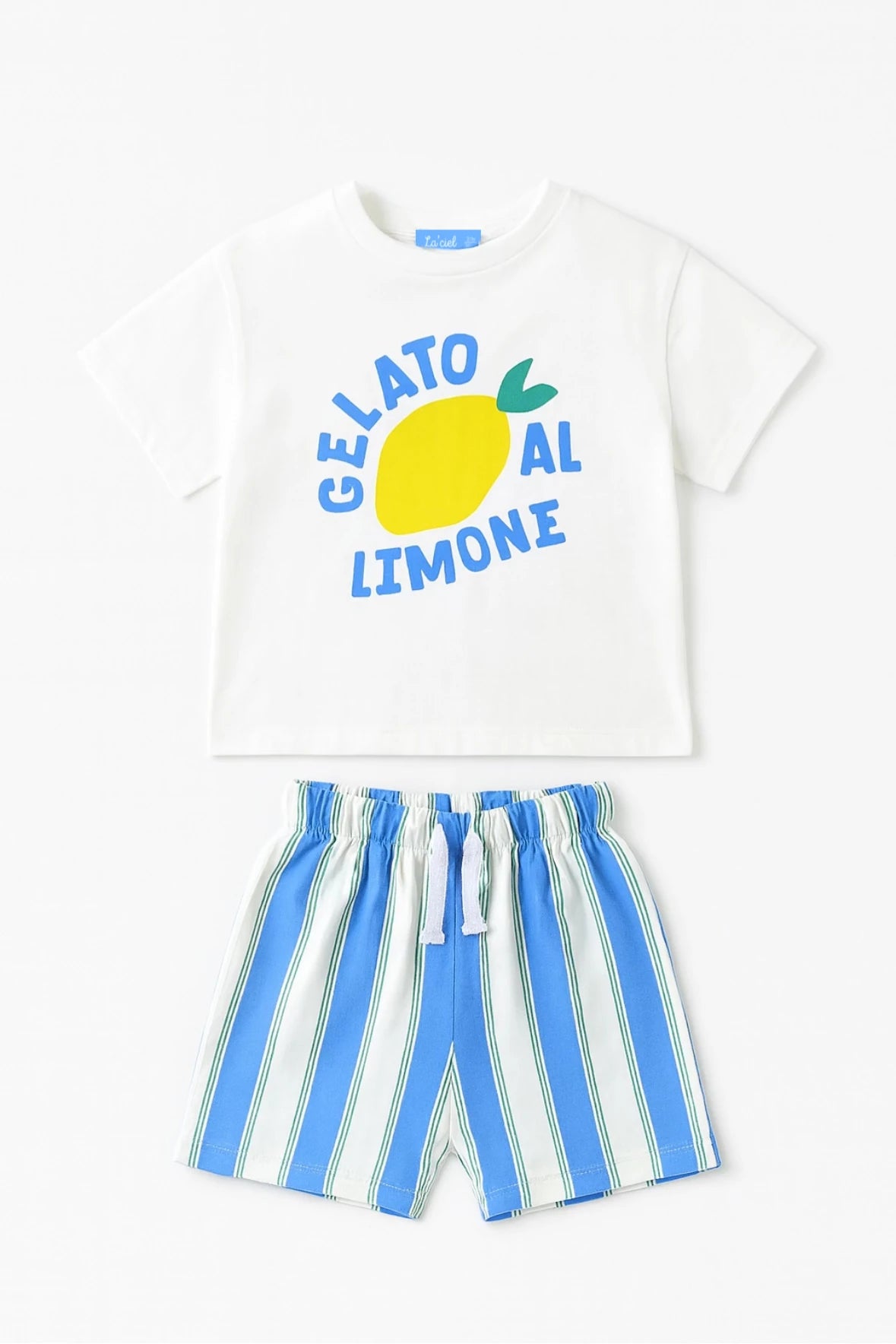 Kocarcia Kokarcia Gelato al Limone completo bambino cotone 4-5 anni
