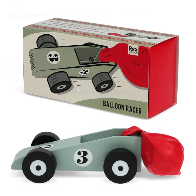 Rex London Auto a Palloncino in Legno Giocattolo