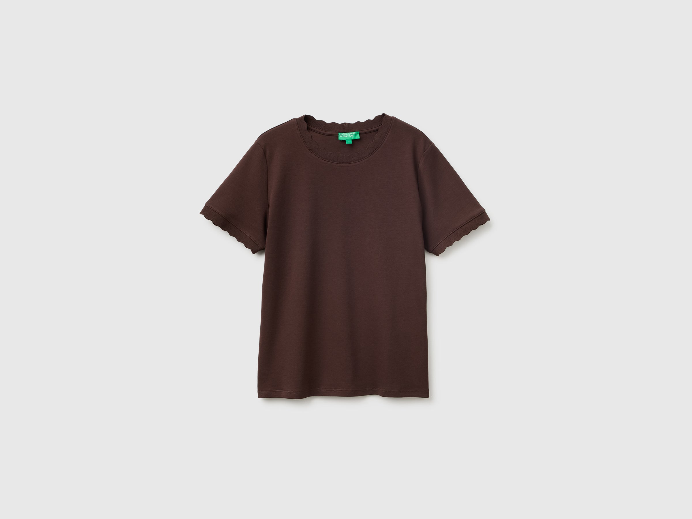 United Colors of Benetton T-shirt cotone scollo rotondo M