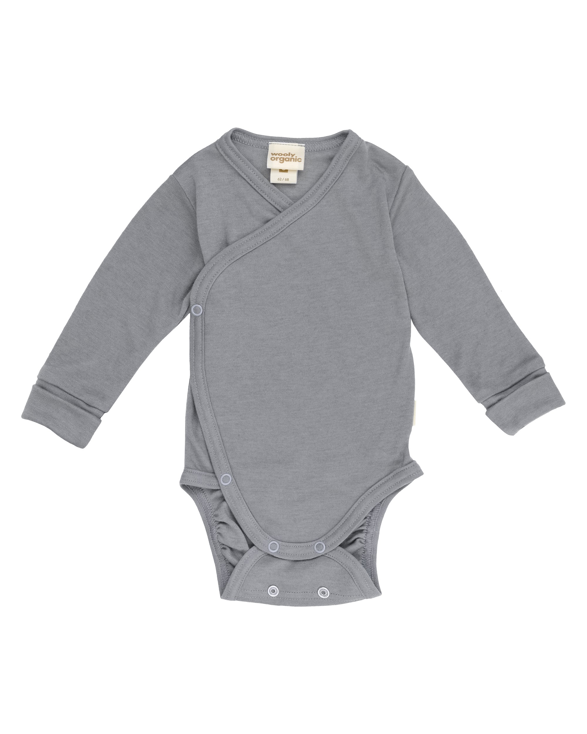 Woolly Organic Wrap Bodysuit body neonato lyocell lana