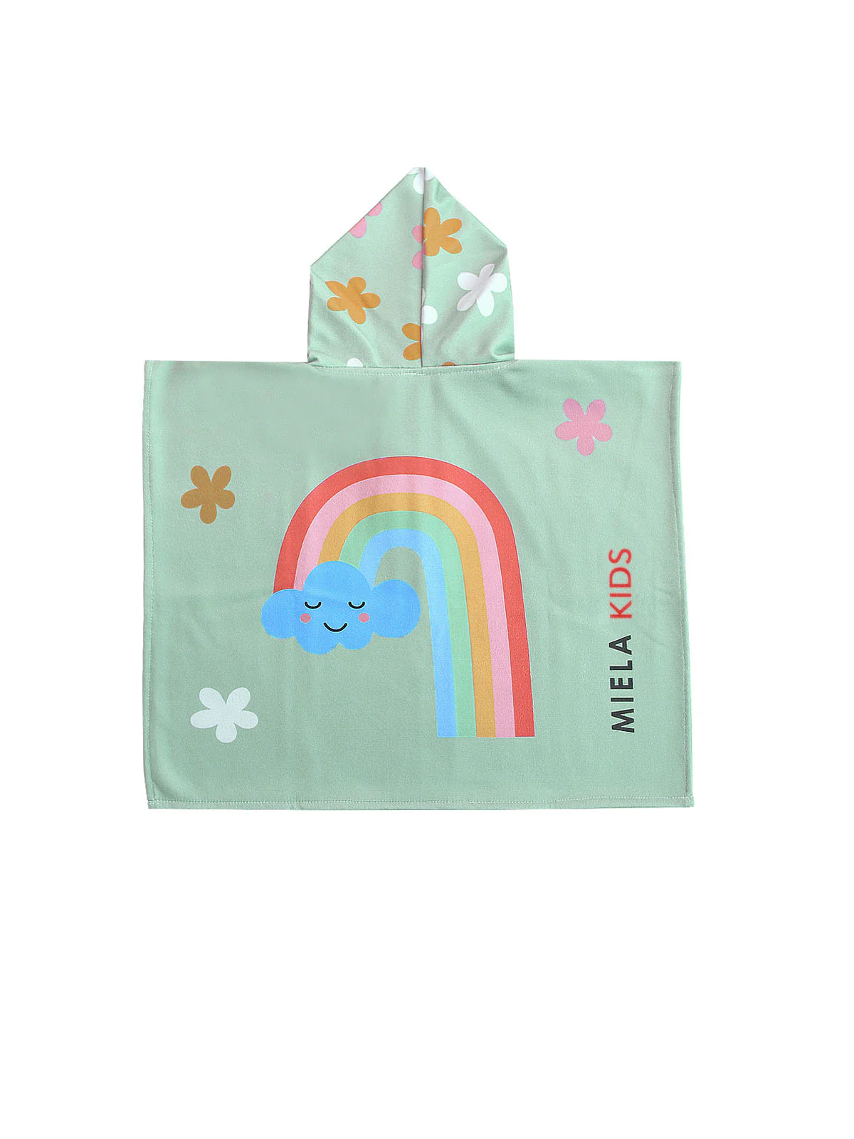Miela Kids Poncho mare bimbo unicorno cotone 2-7 anni
