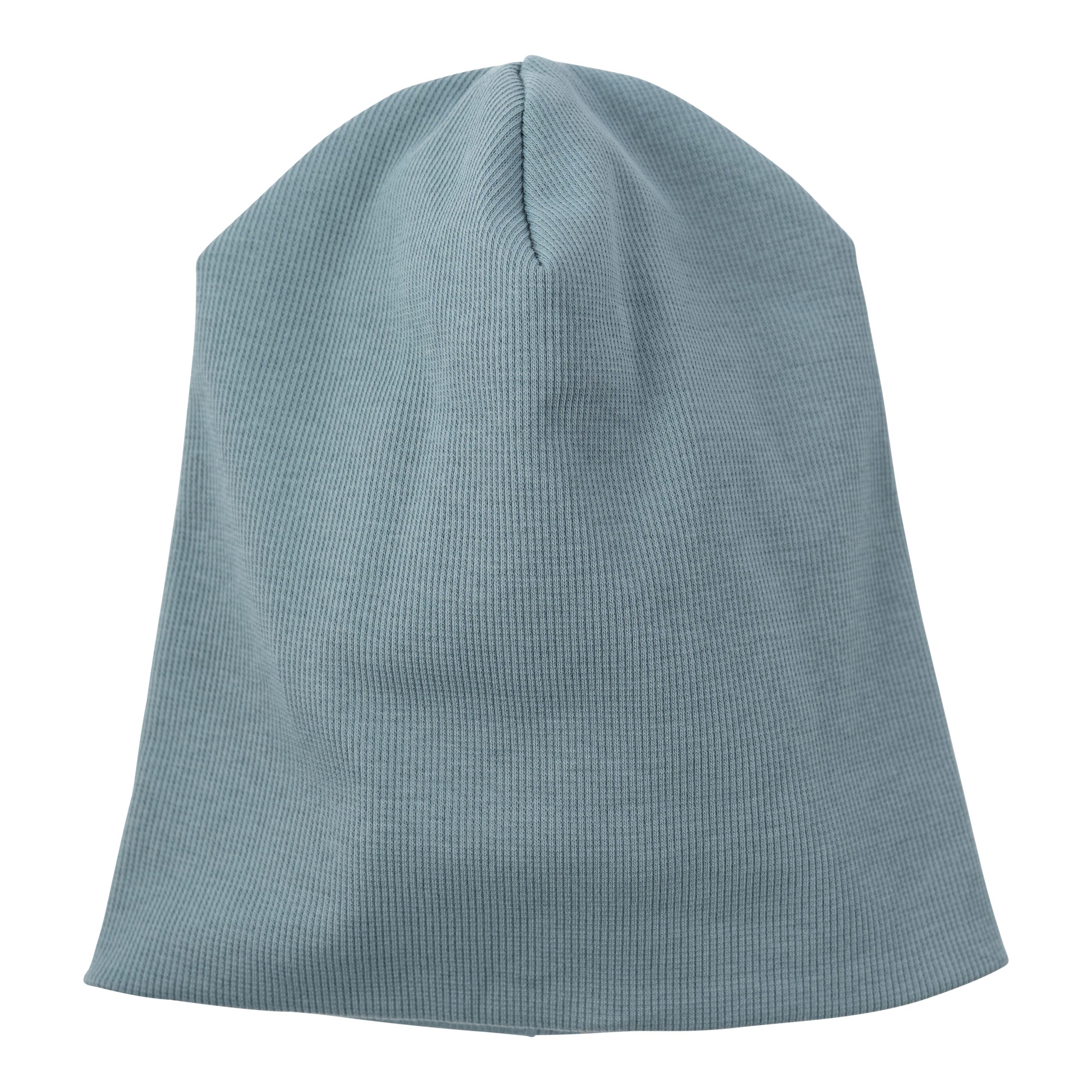 Woolly Organic Beanie 2x1 Rib cuffia cotone bio costina