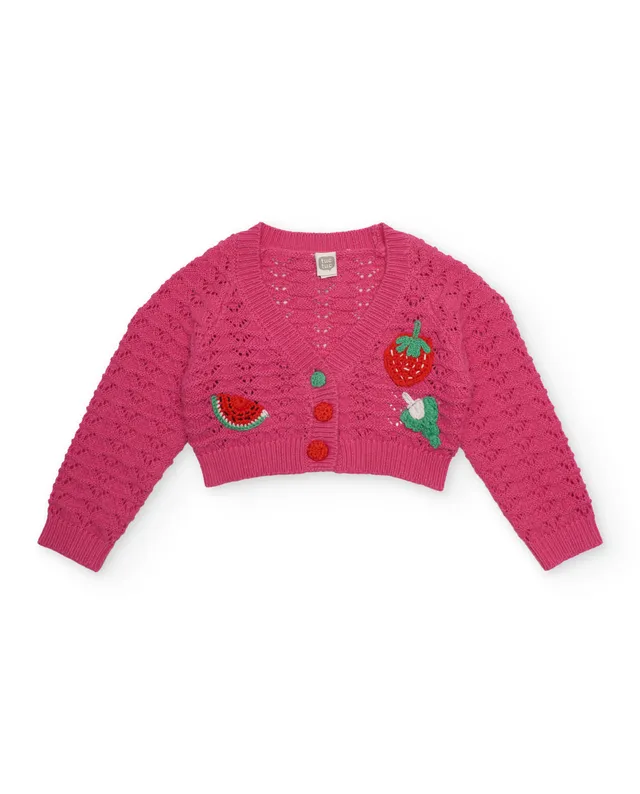 TucTuc Maglioni giacca frutta cardigan rosa