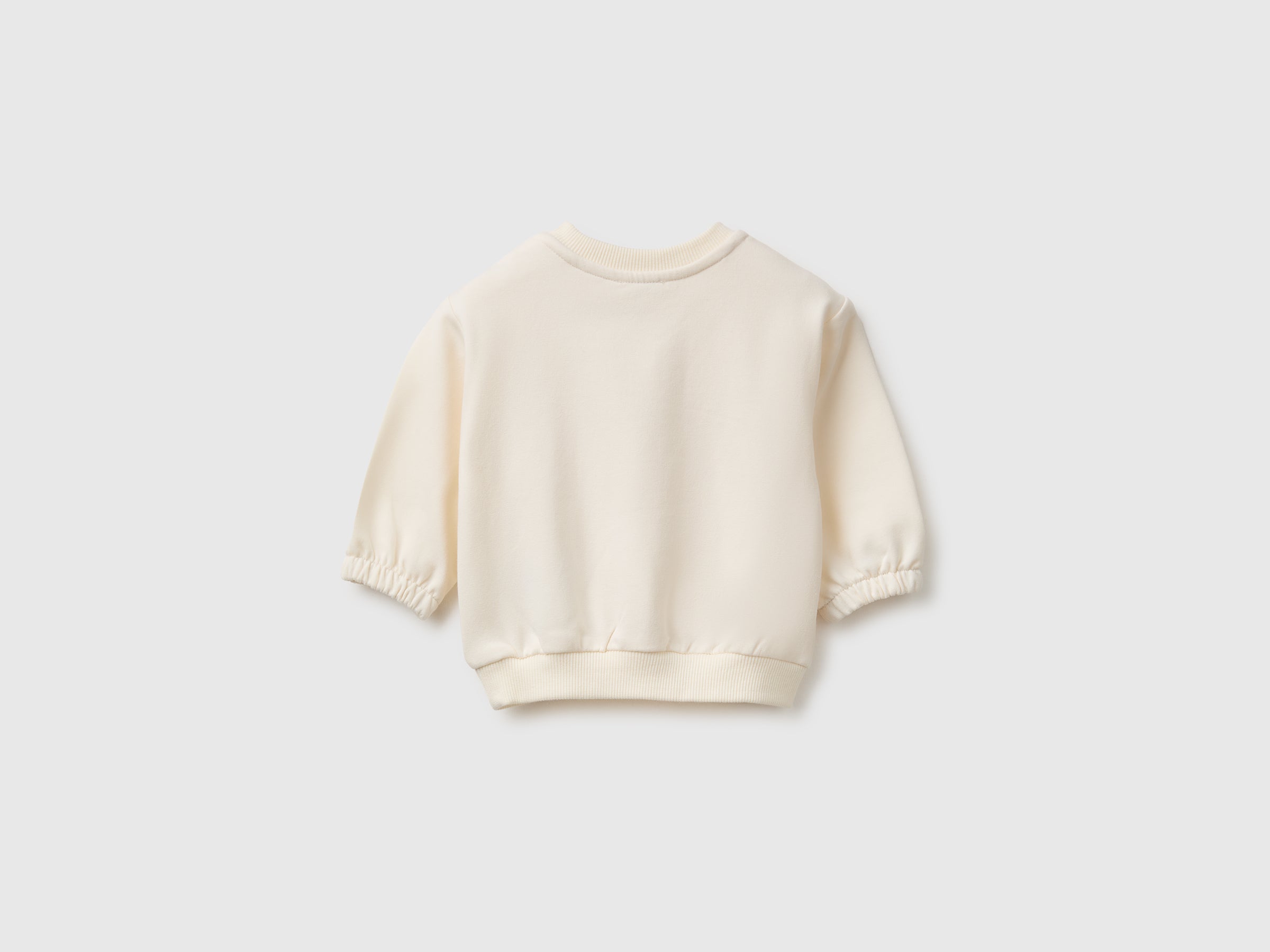 United Colors of Benetton Sweatshirt with animal pocket felpa cotone 56