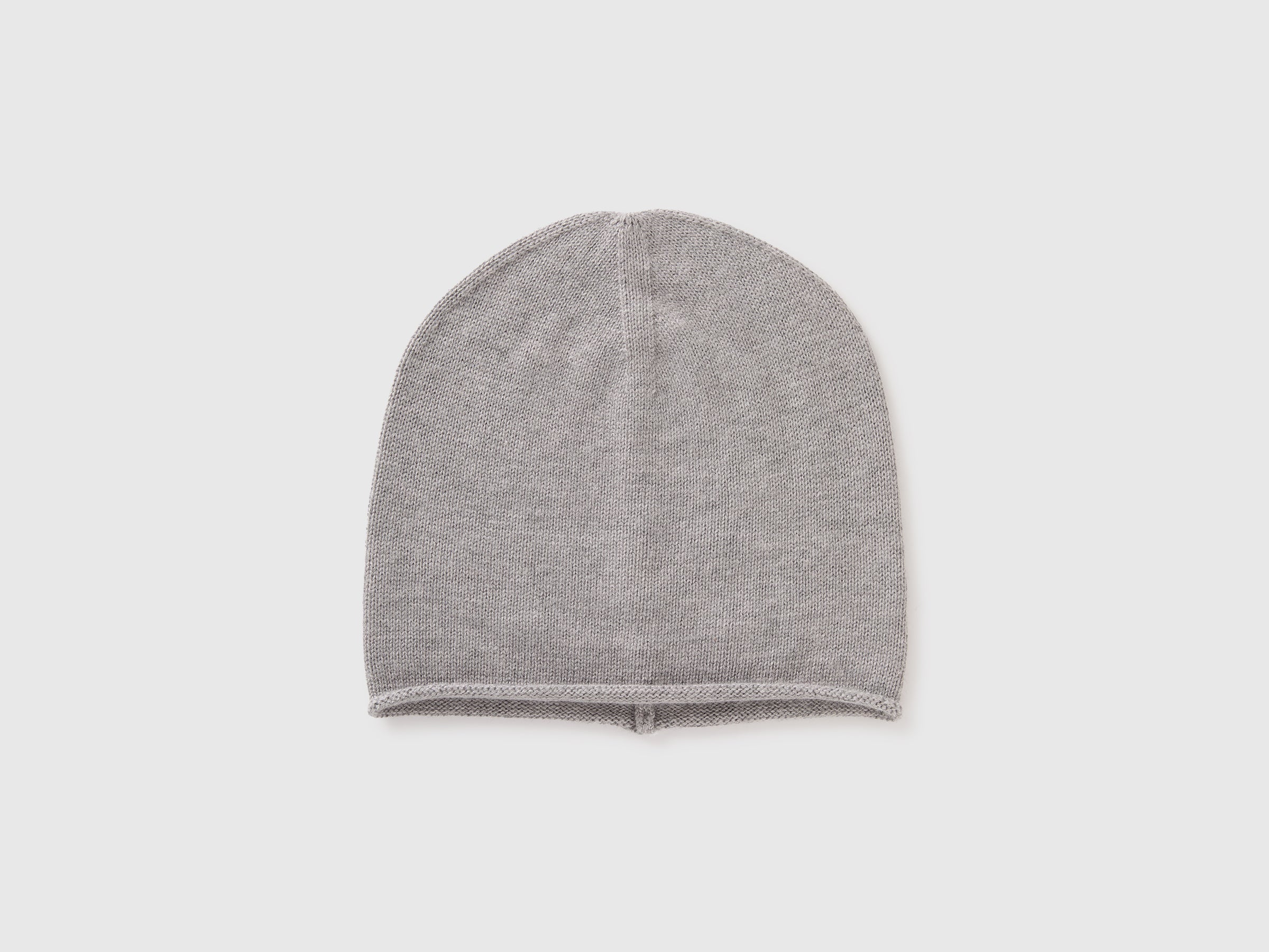 Benetton Beanie berretto lana cashmere tinta unita
