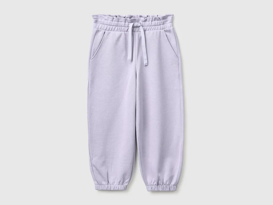 Benetton Sweatshirts Joggers felpa cotone bio bimbo