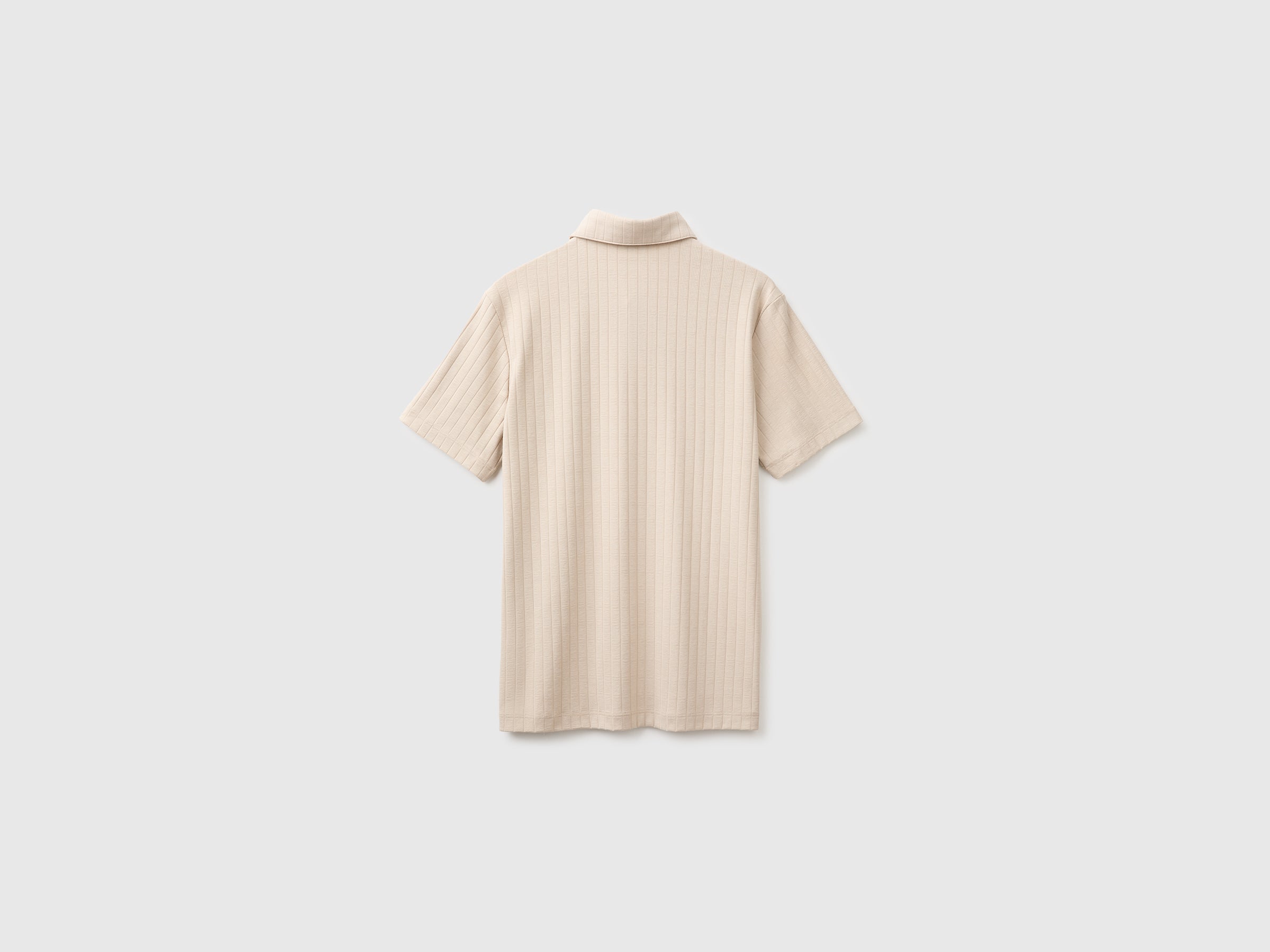 United Colors of Benetton Polo costina cotone elasticizzato S