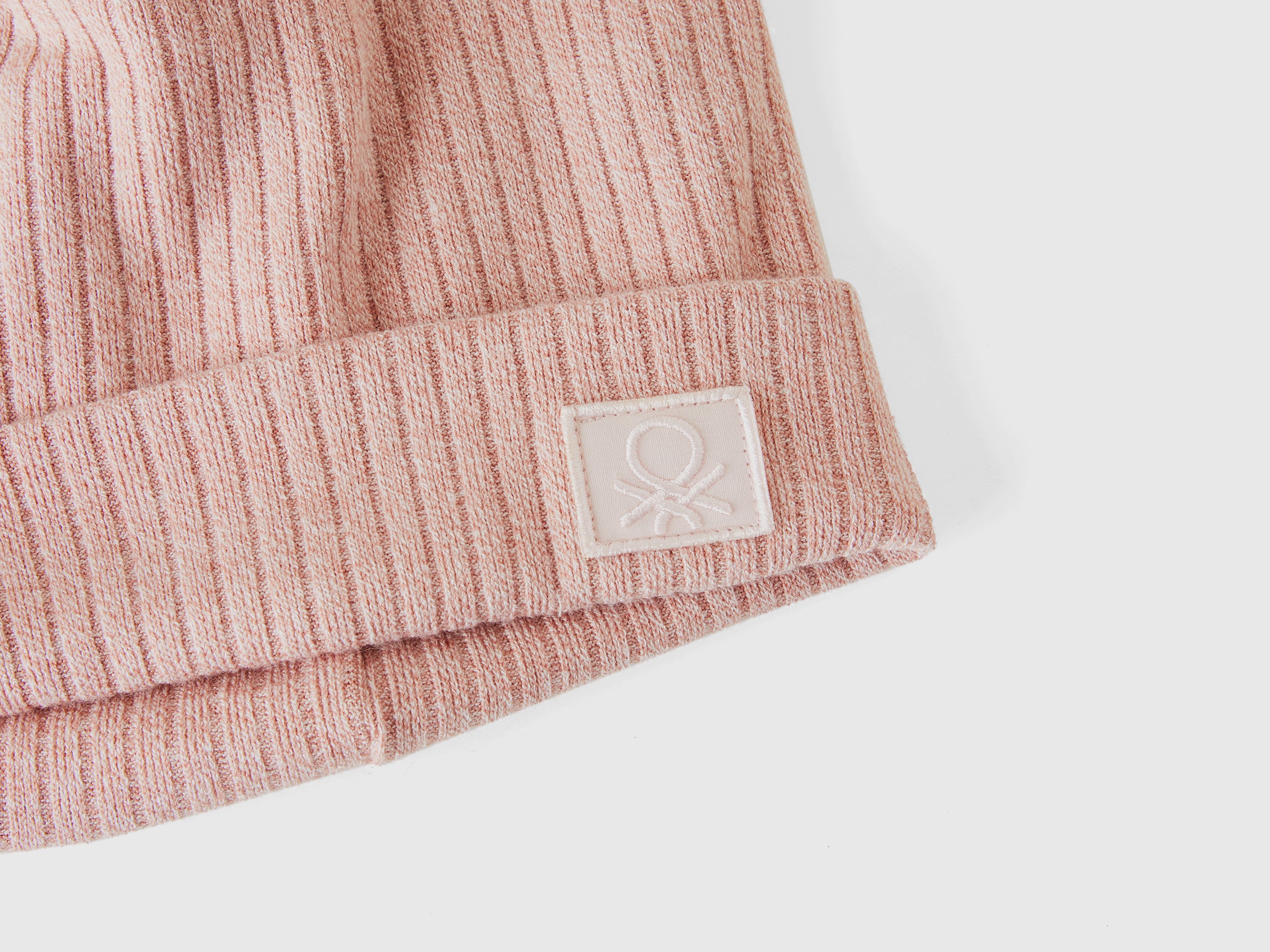 Benetton Cappello viscosa elasticizzata costa logo