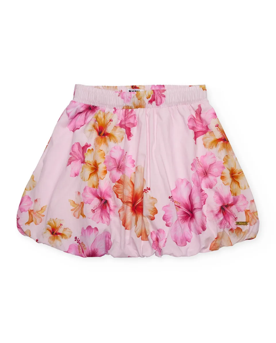 TucTuc Gonne Gonna bambina effetto palloncino rosa floreale