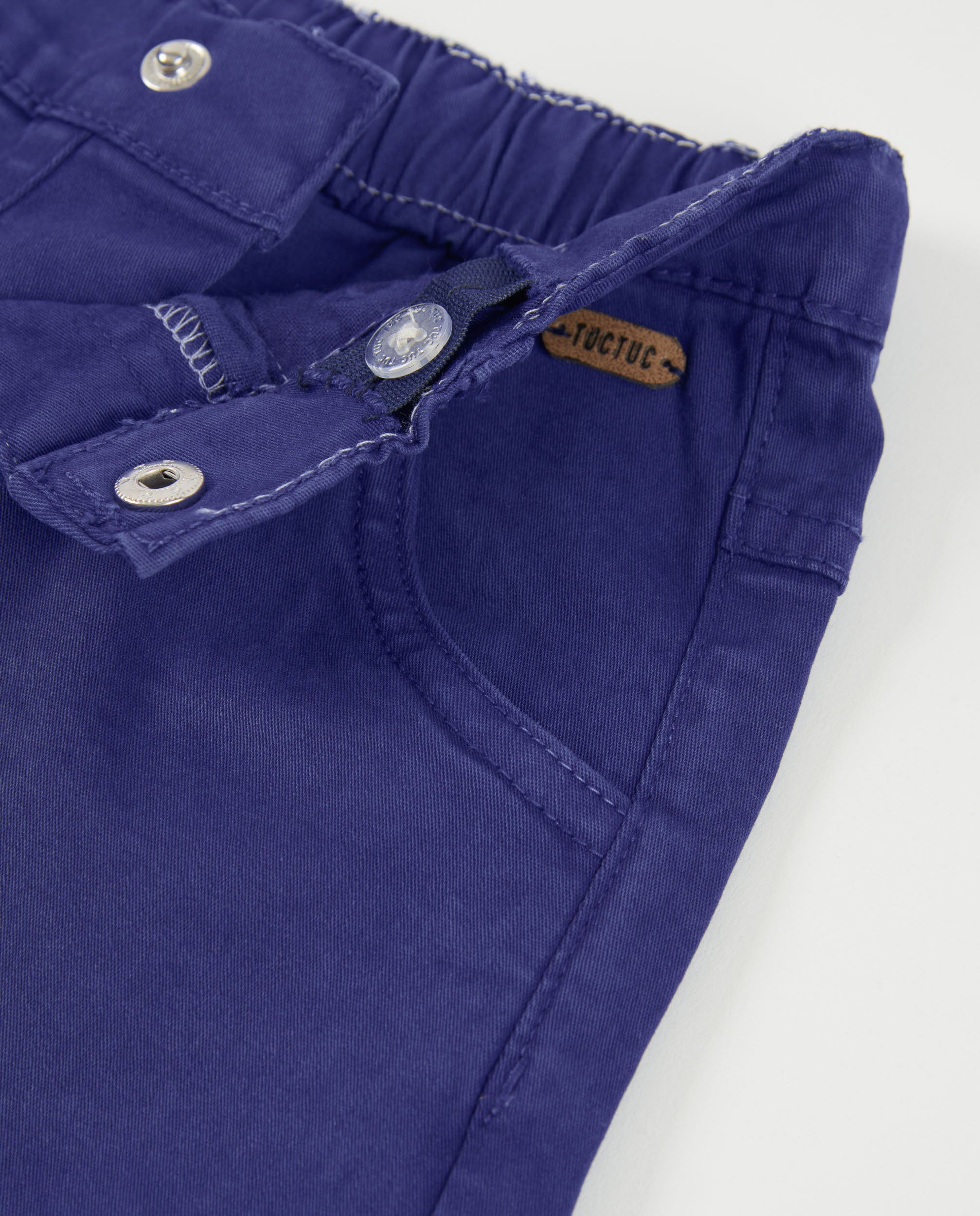 TucTuc Pantaloni viola pantaloni bambino 4 anni bottone