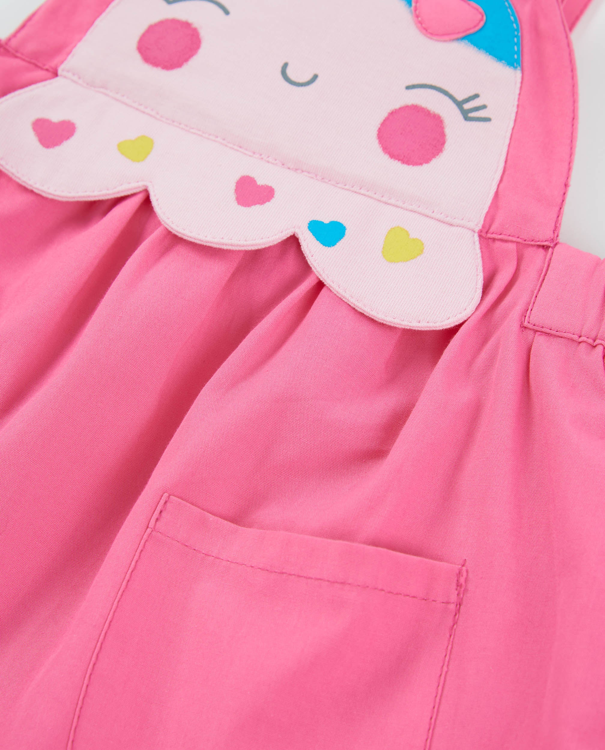 TucTuc Completi completo neonata rosa salopette gonna