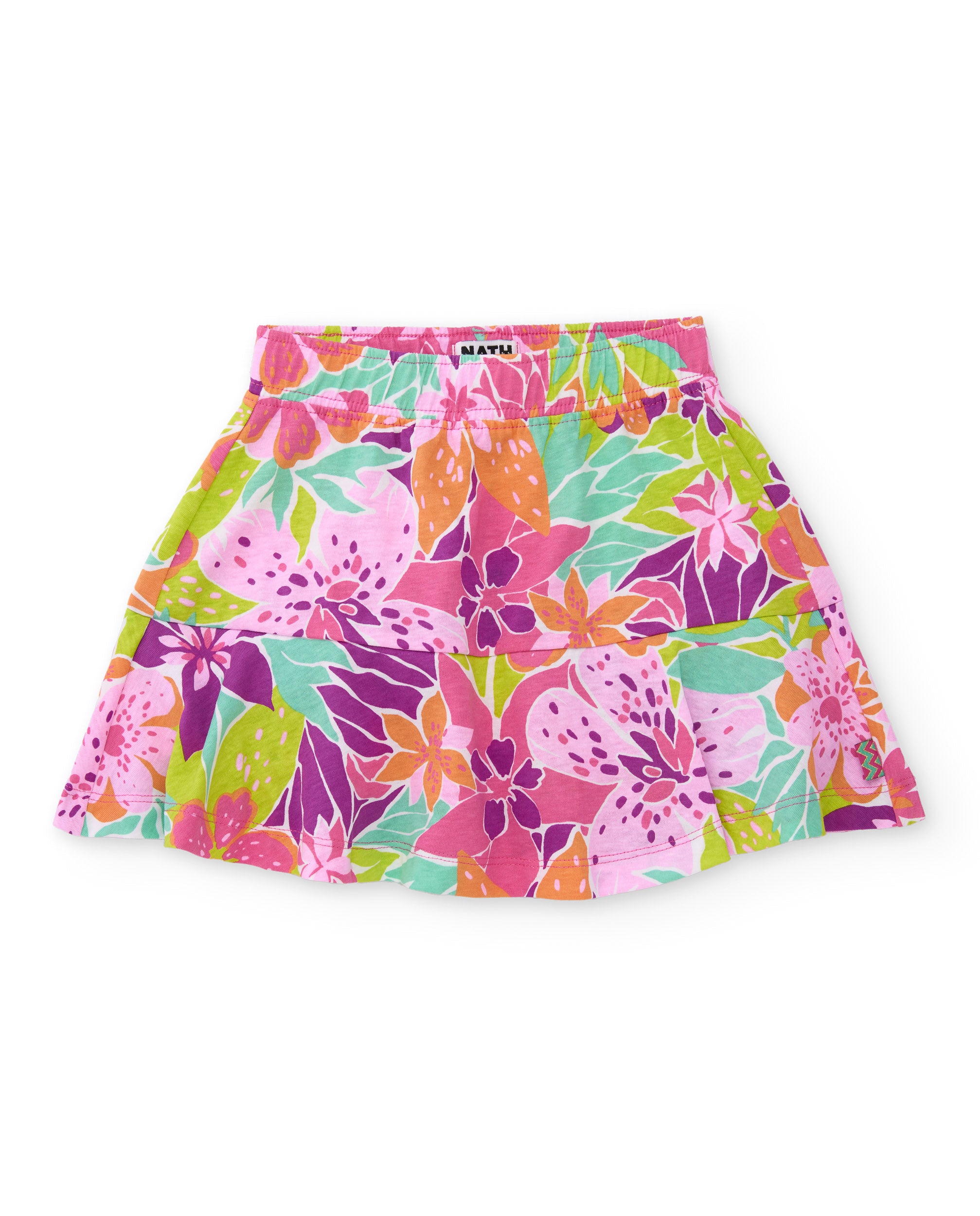 TucTuc Gonne gonna maglia bambina rosa stampa fiori