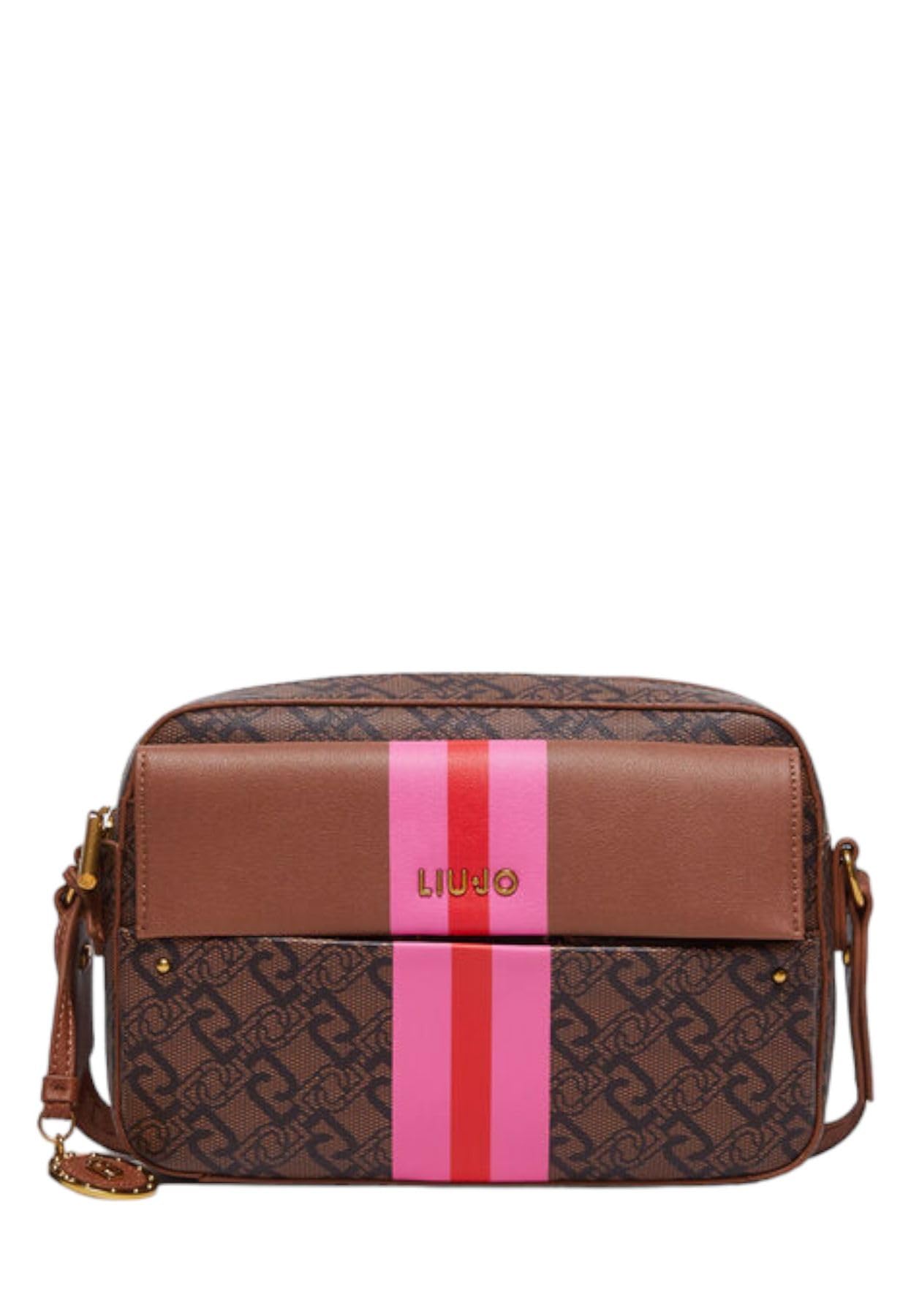 Liu Jo Tracolla Media Borsa Nera Monogram