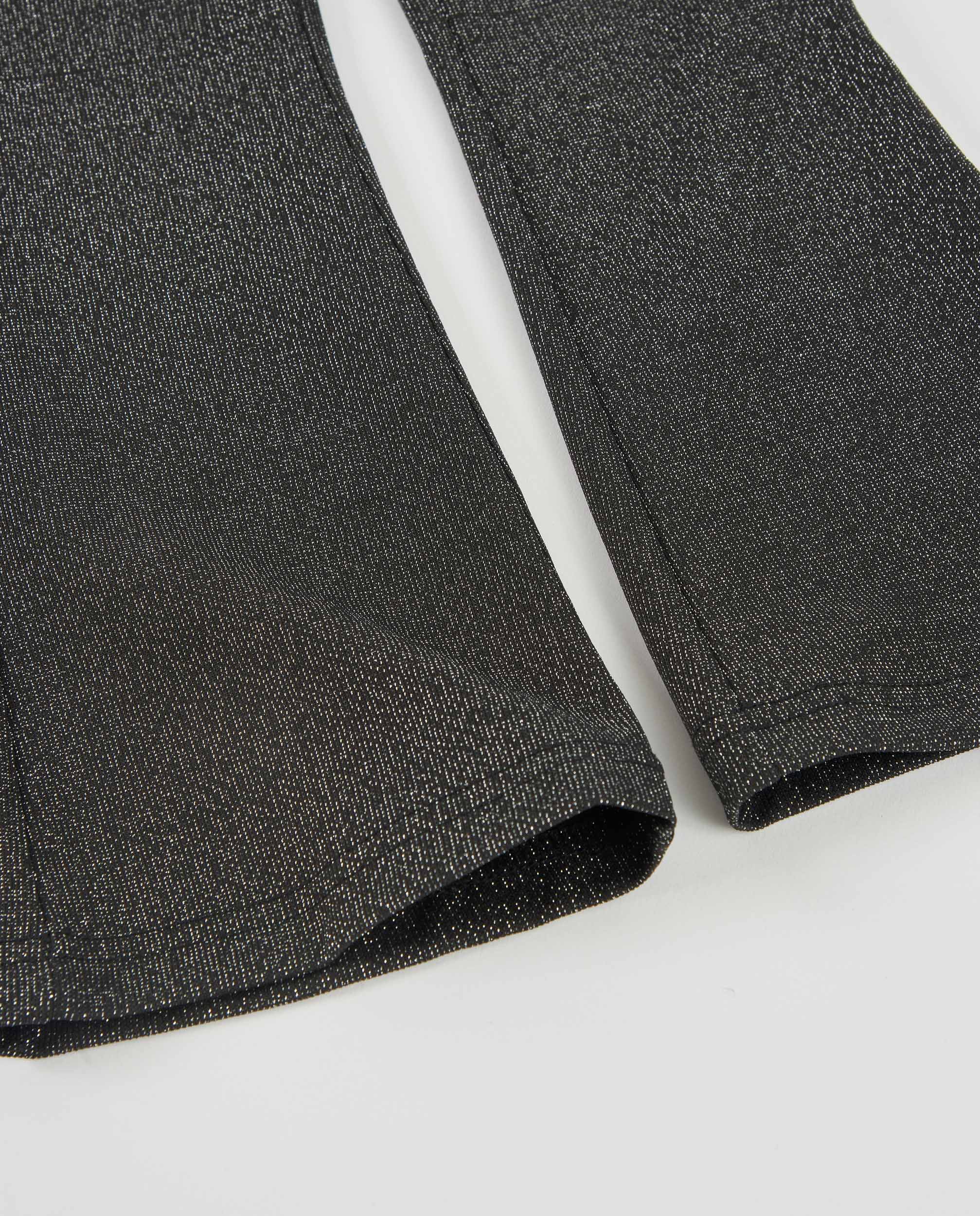 TucTuc Pantaloni Svasati Pantaloni Bimba Grigio Scuro Brillante