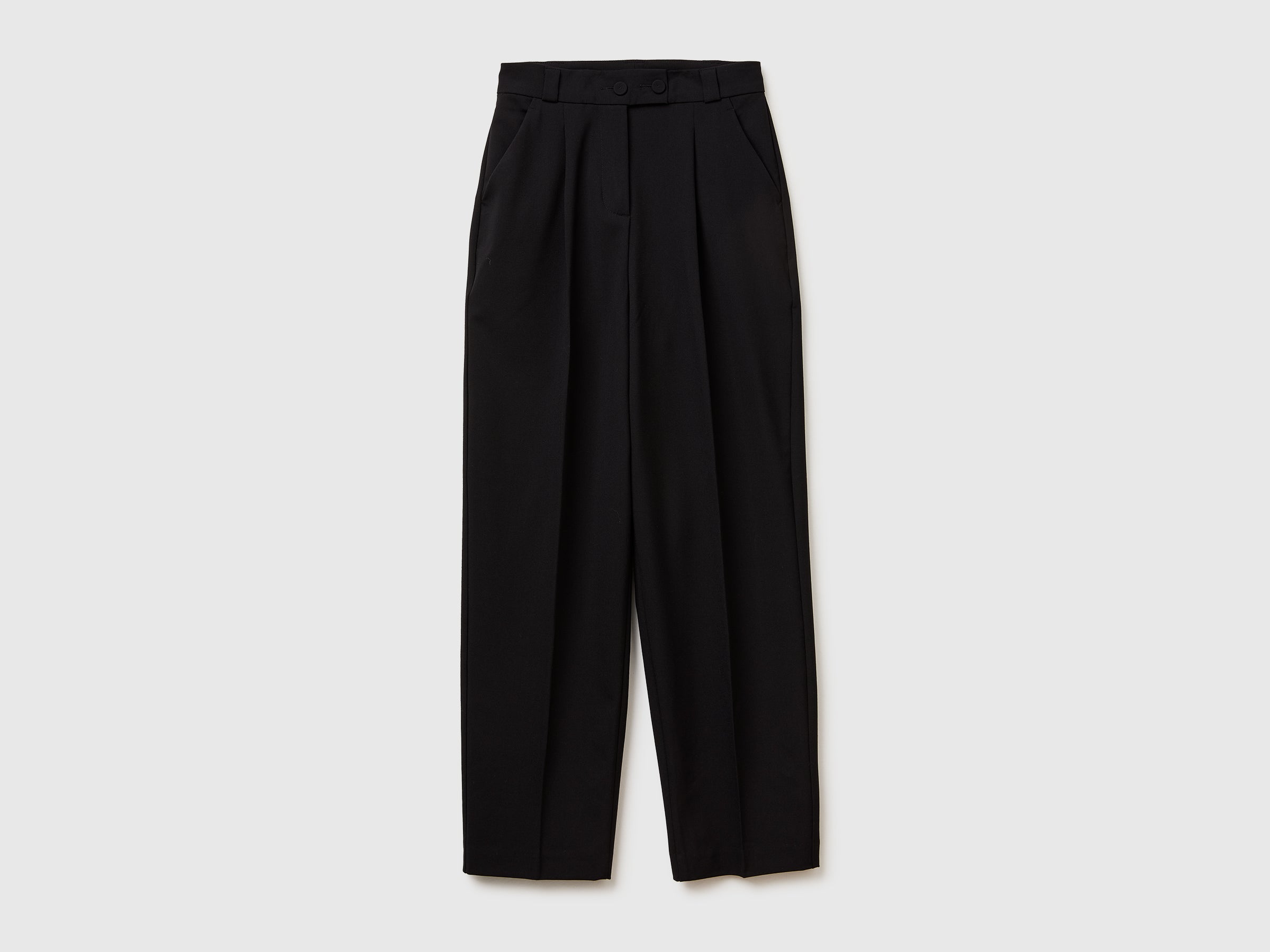 United Colors of Benetton Pantaloni carrot viscosa eleganti
