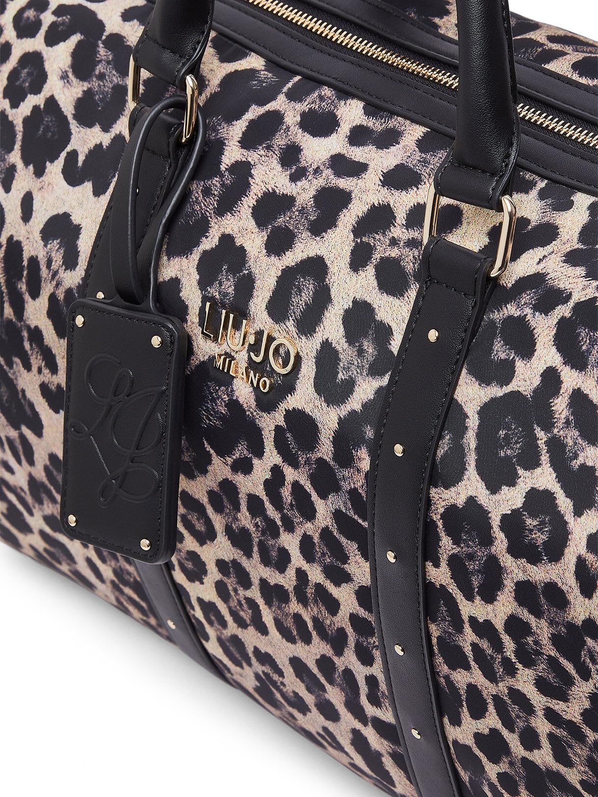 Liu Jo 00047 Borsone Viaggio Animalier Nylon