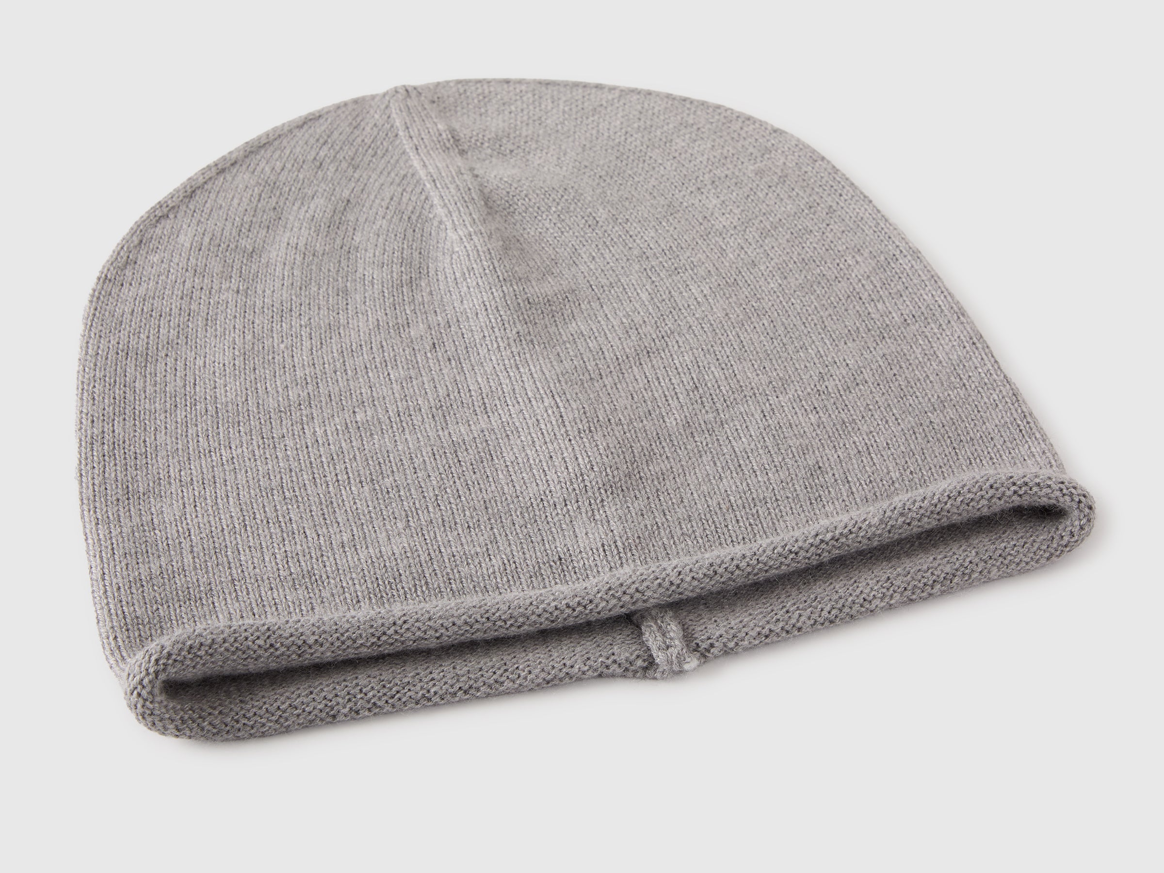 Benetton Beanie berretto lana cashmere tinta unita