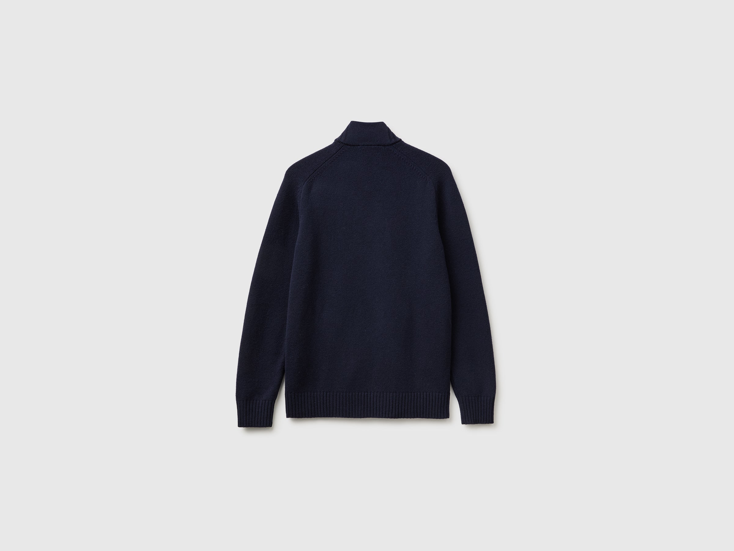 United Colors of Benetton Cardigan Zip Lana Merino Uomo L