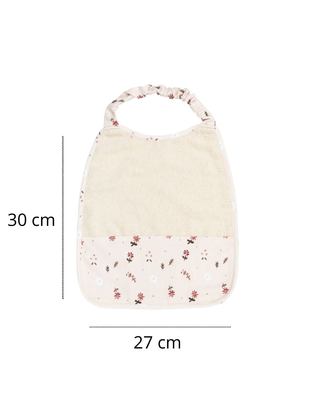 Woolly Organic Baby Bibs Pull-Over Bib bavaglino Ecru cotone organico