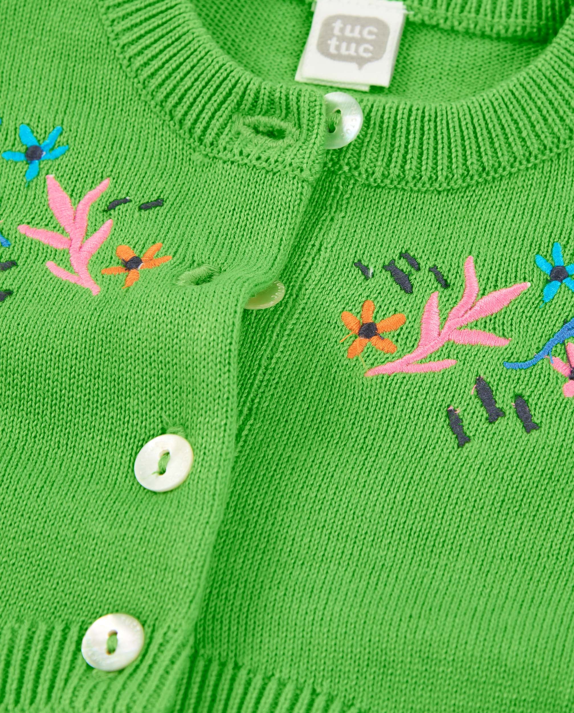 TucTuc Maglioni Bolero giacca bambina verde