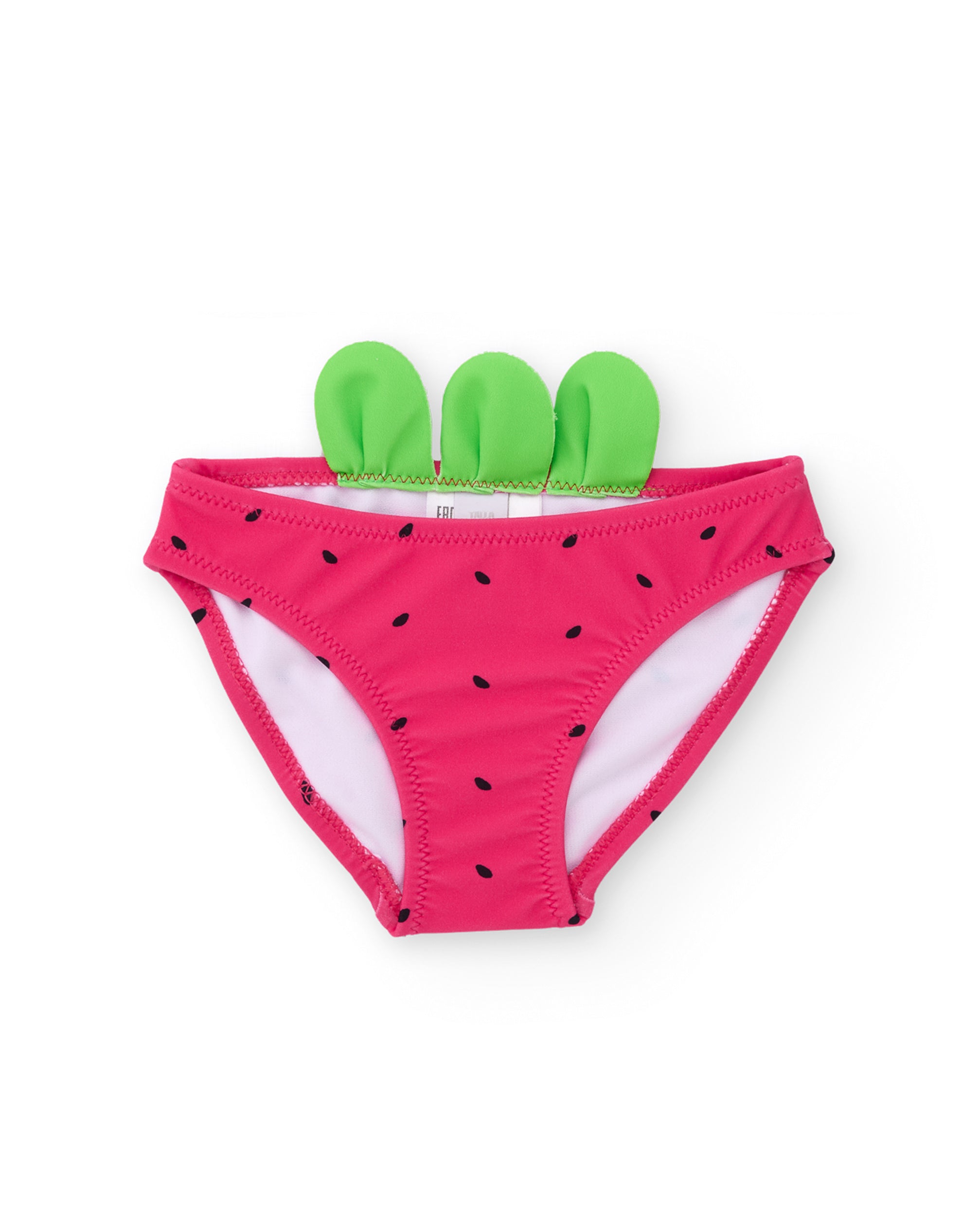 TucTuc Costumi Anguria slip bambina rosa
