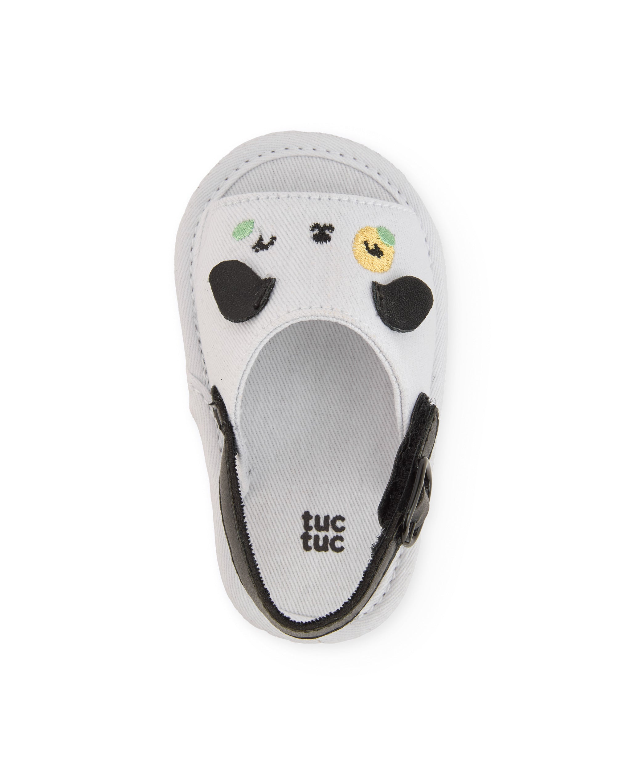 TucTuc Calzature sandali neonato tessuto bianco animale