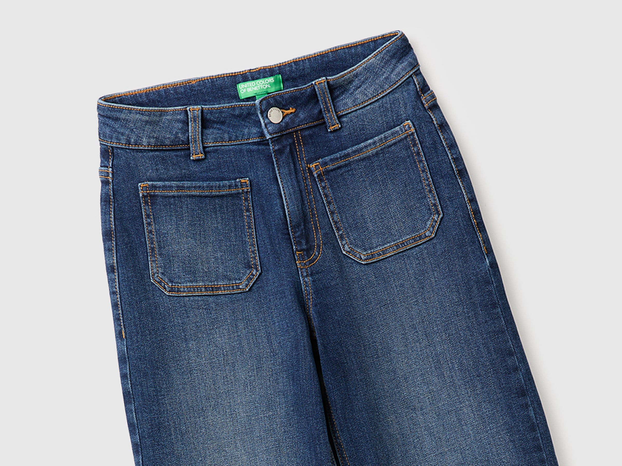 United Colors of Benetton Jeans dritti straight 28 cotone elasticizzato