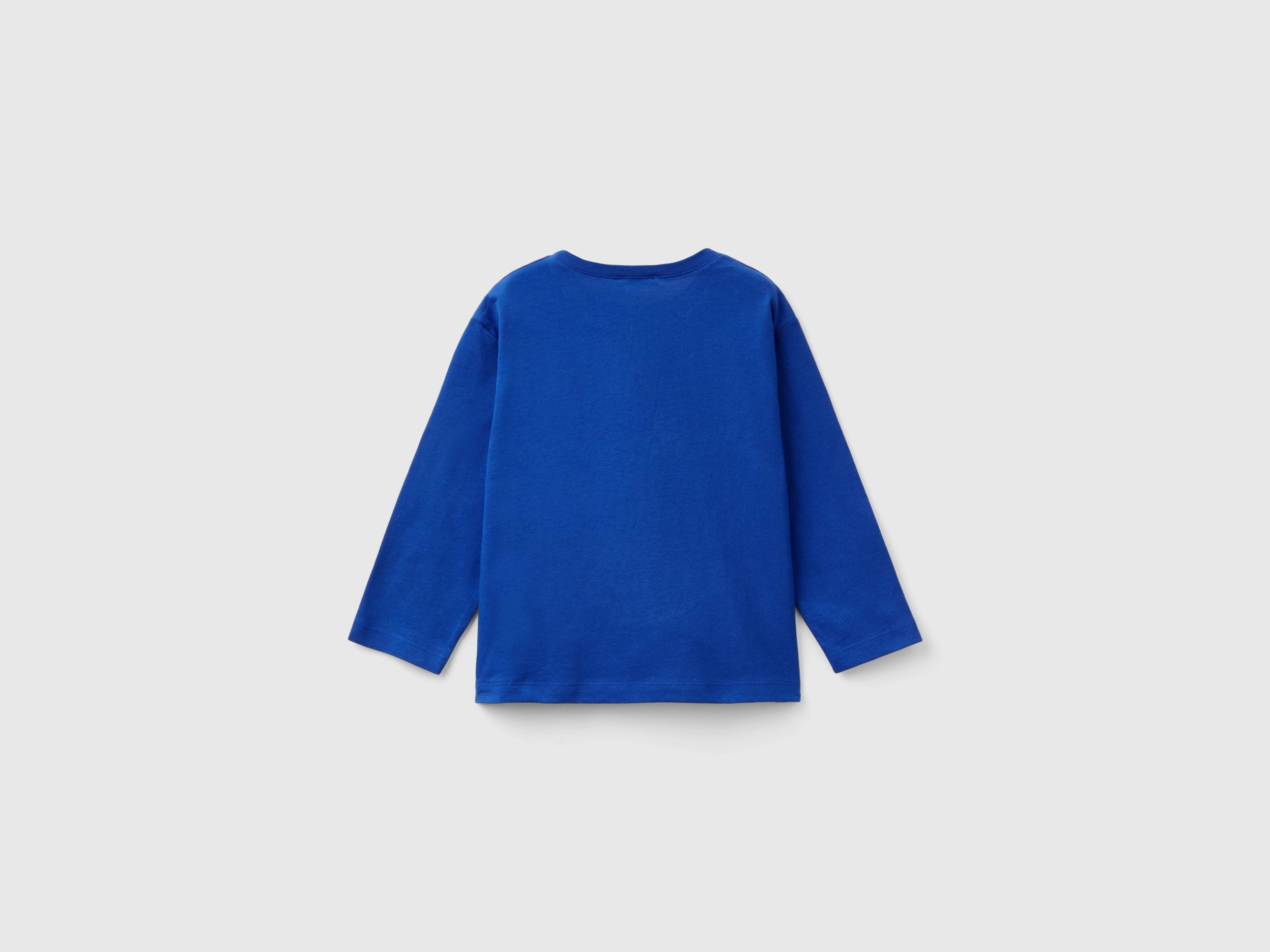 United Colors of Benetton T-Shirt Manica Lunga Cotone Bio Bimbo