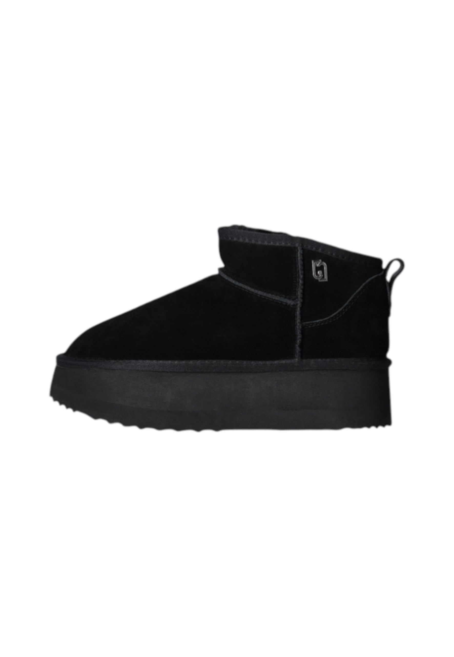 Liu Jo Suede Ankle Boots stivaletti camoscio nero