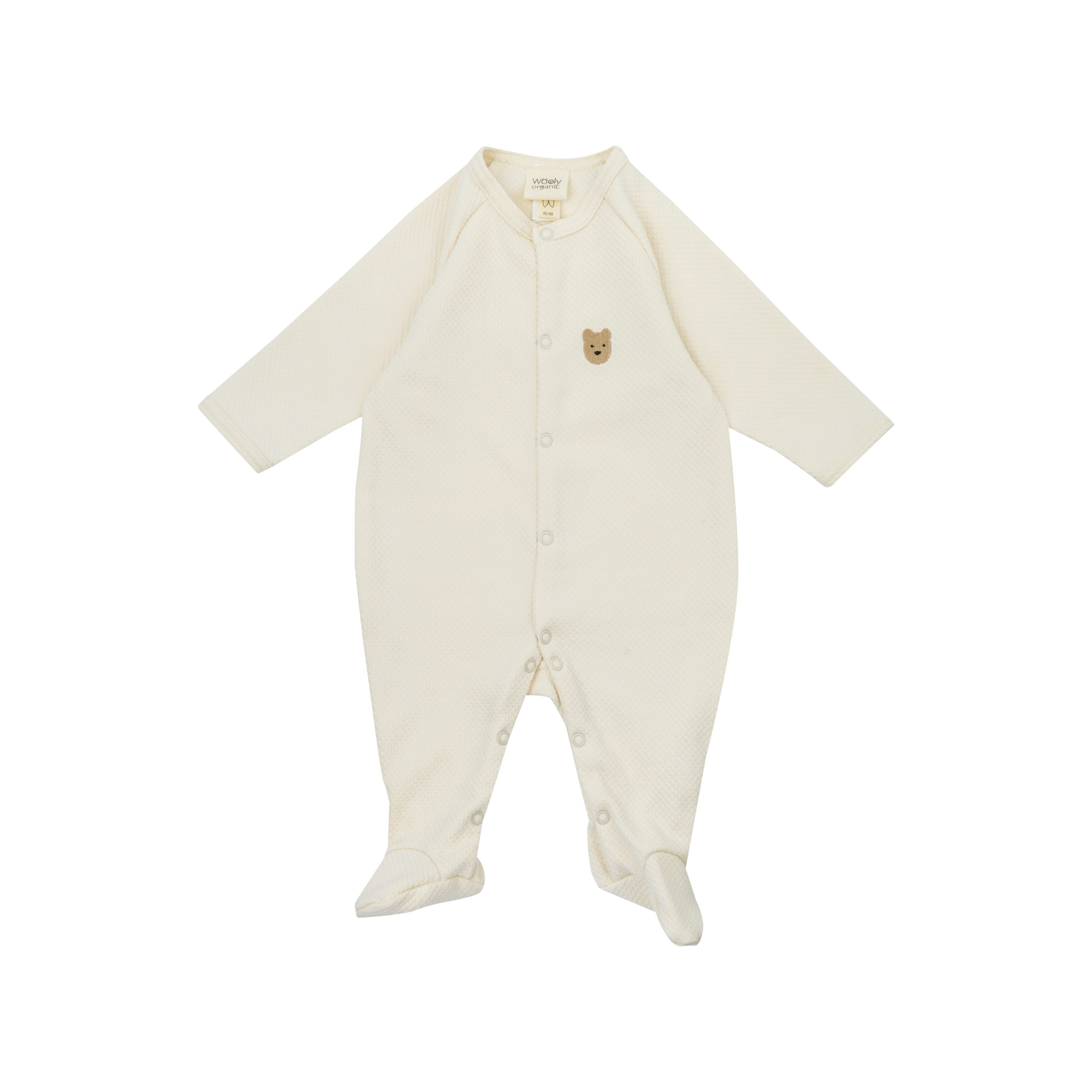 Woolly Organic Sleepsuit Noos tutina orsetto cotone organico