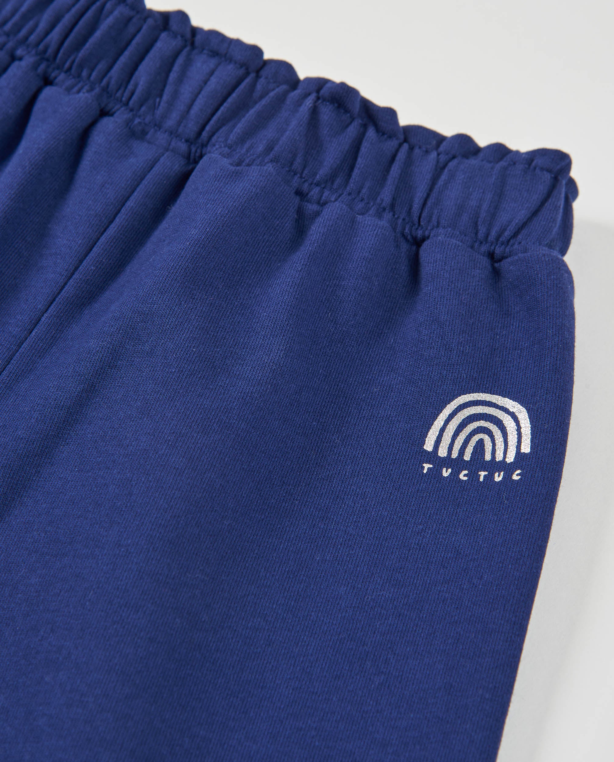 TucTuc Pantaloni culotte bimba navy jersey