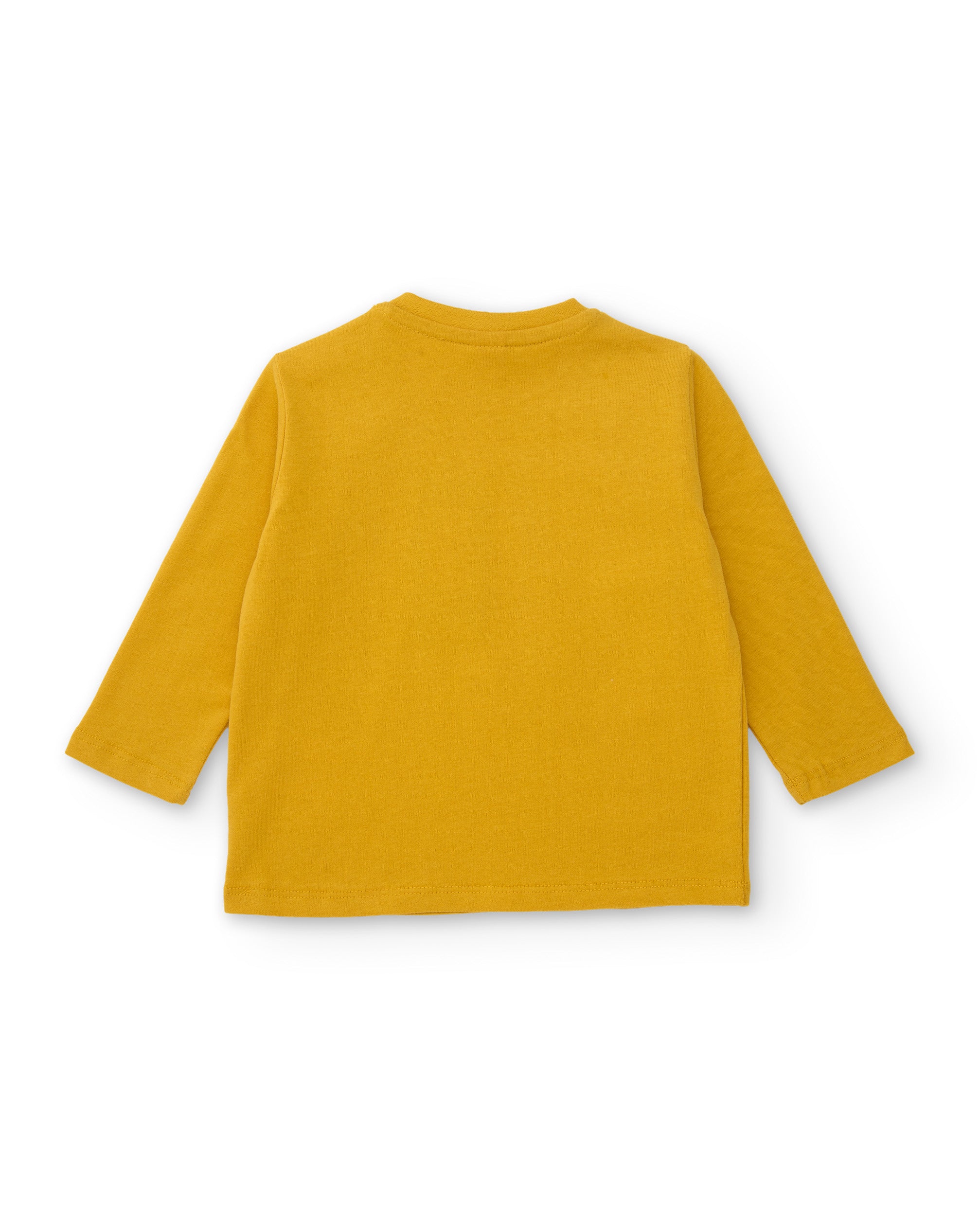 TucTuc Magliette T-Shirt Bambino Gialla Tigre Cotone
