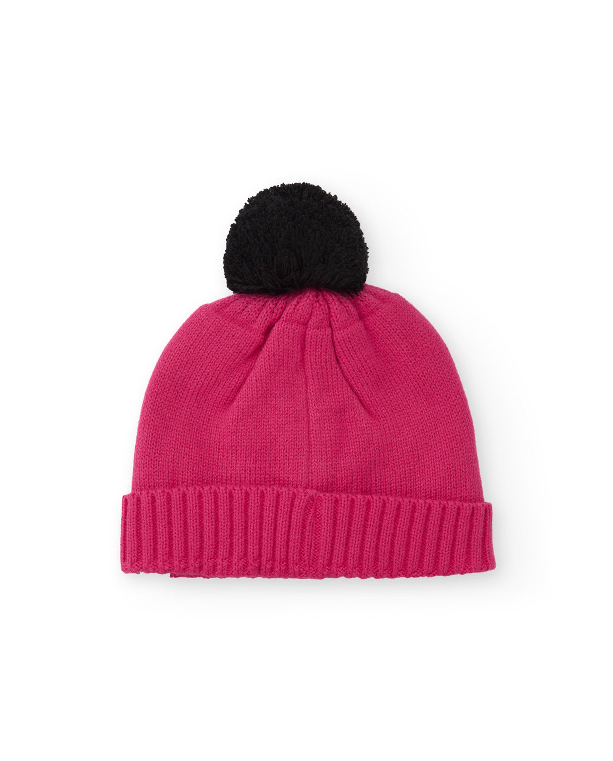 TucTuc Accessori Berretto Bambina Maglia Fucsia Dinosauro