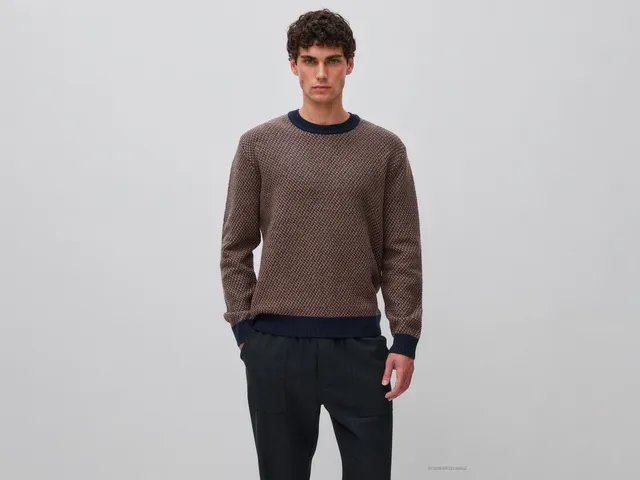 United Colors of Benetton Maglione Jacquard Lana Cotone