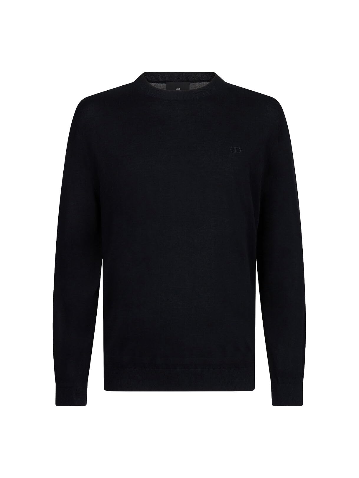 Liu Jo Maglia Crêpe Cotone Maglia Nero Taglia L