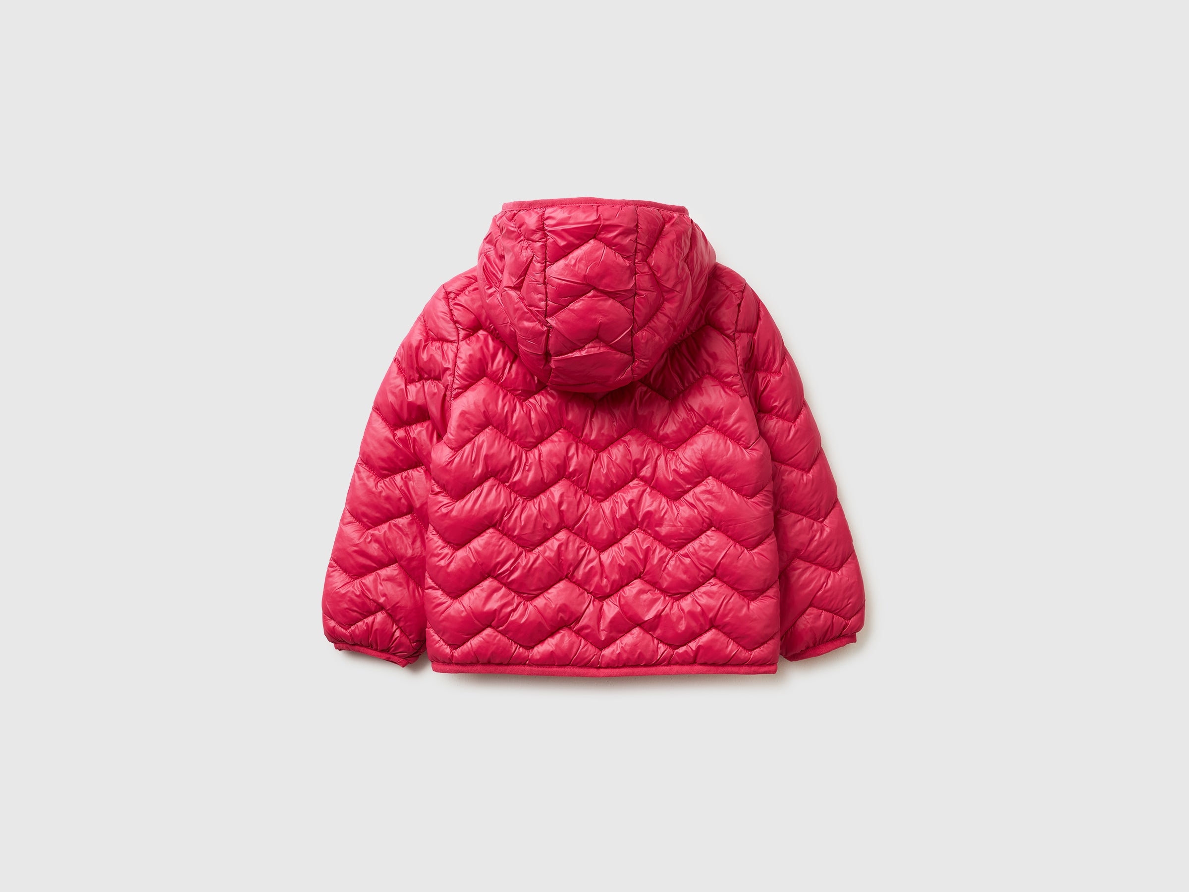 United Colors of Benetton Piumino cappuccio bimbo nylon leggero