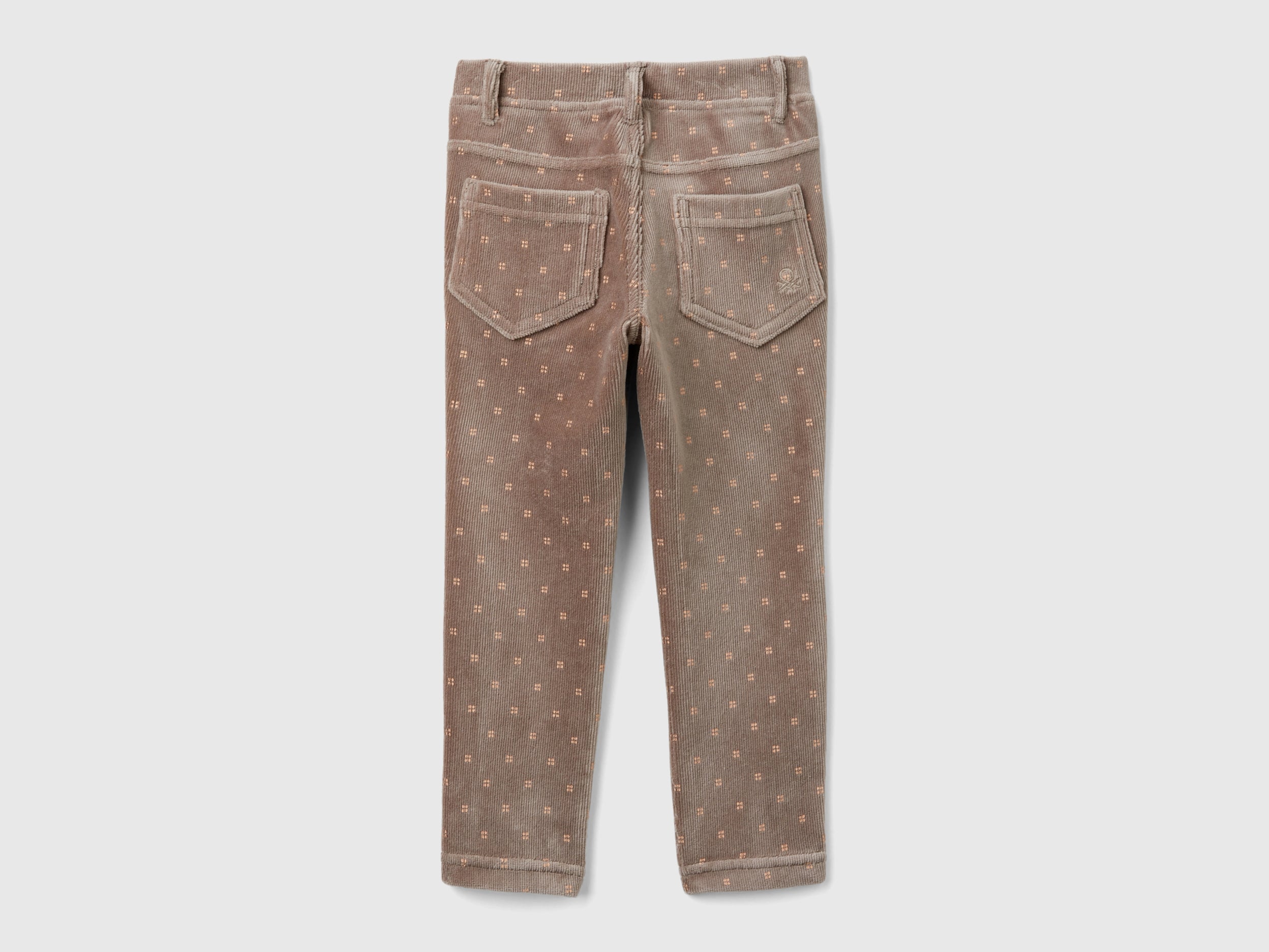 United Colors of Benetton Pantaloni Ciniglia Slim Tg 98