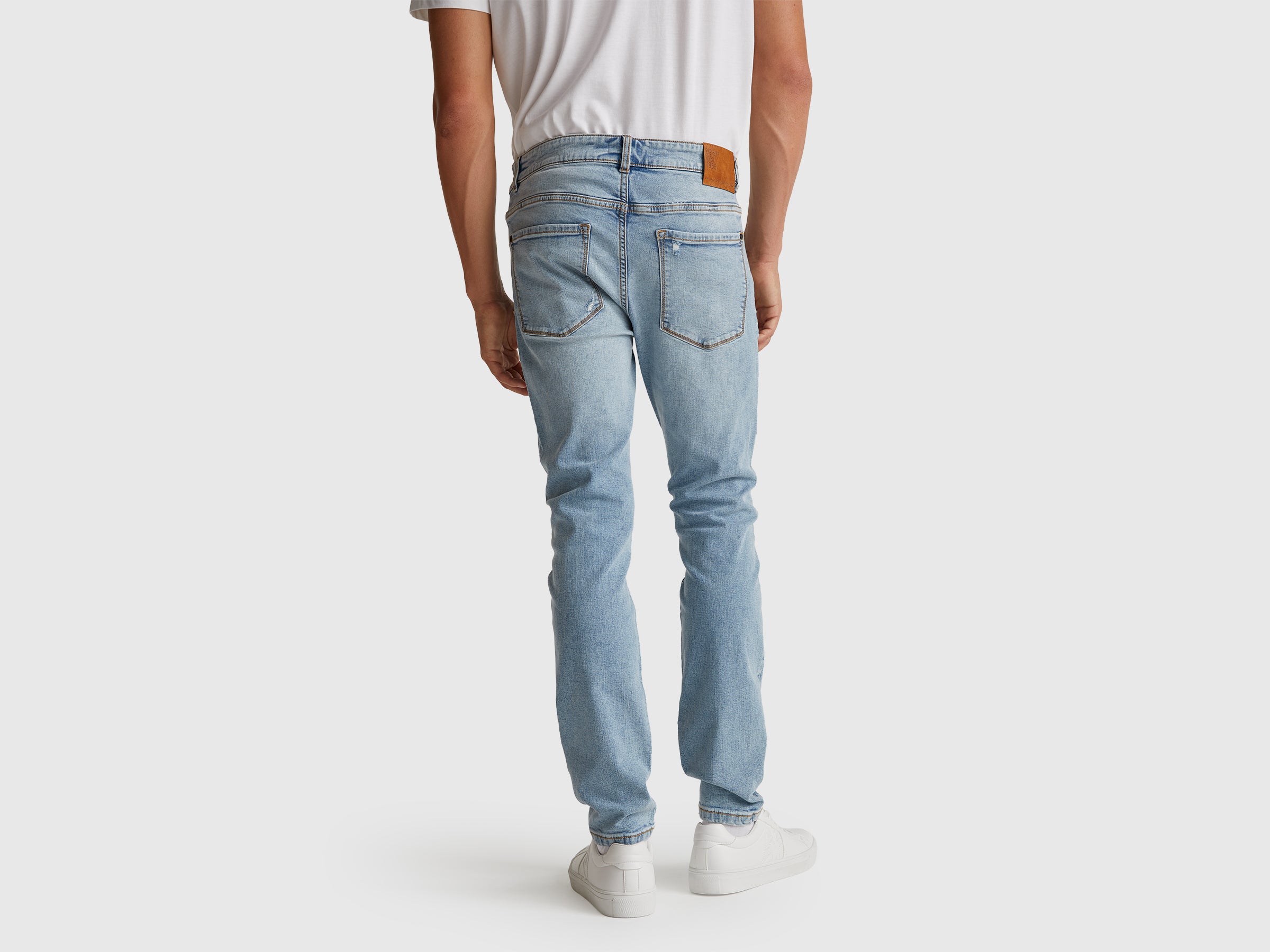 United Colors of Benetton Jeans Skinny Fit 32 Cotone Riciclato
