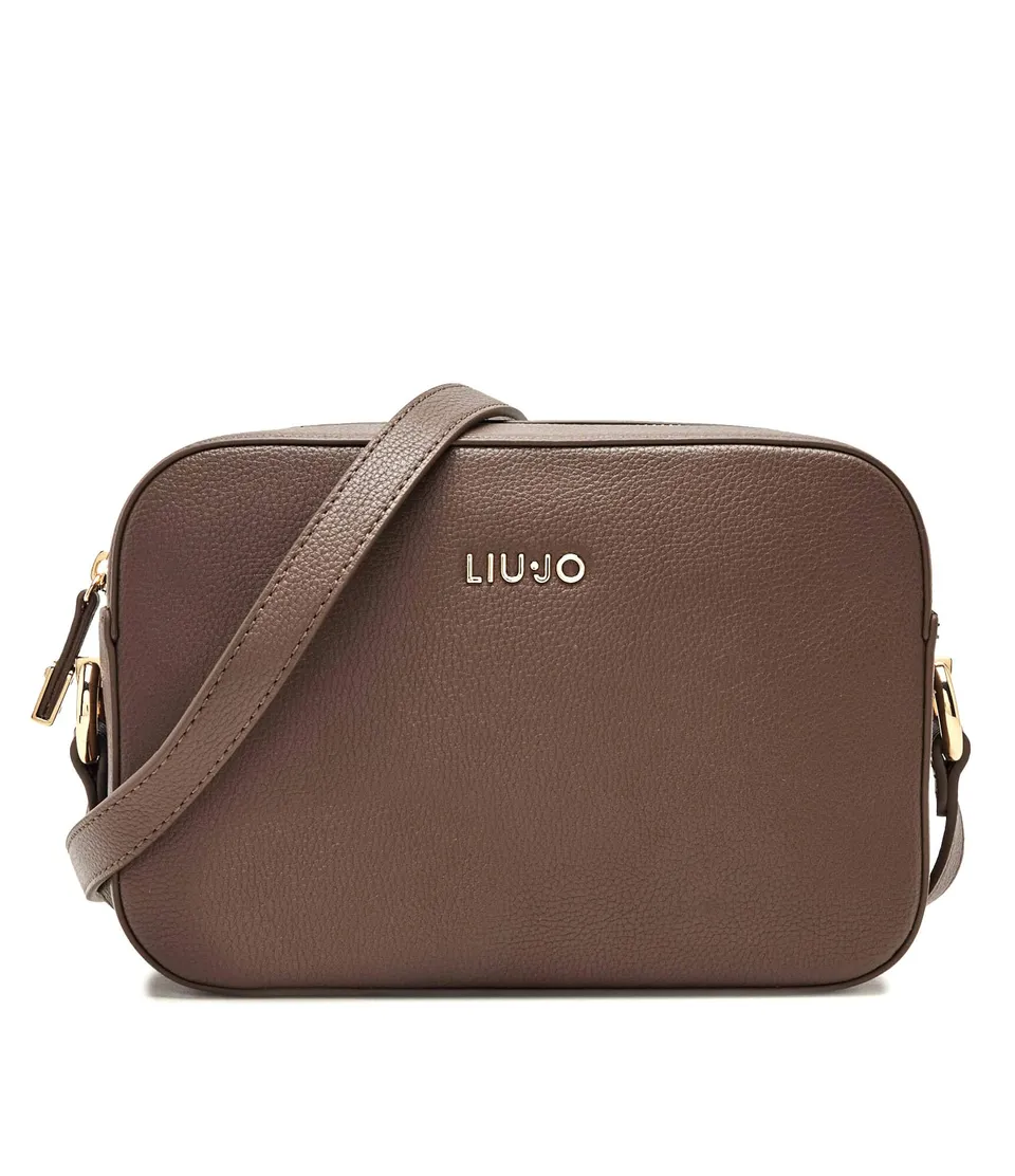 Liu Jo borsa tracolla media bottalato con zip 23x16 cm