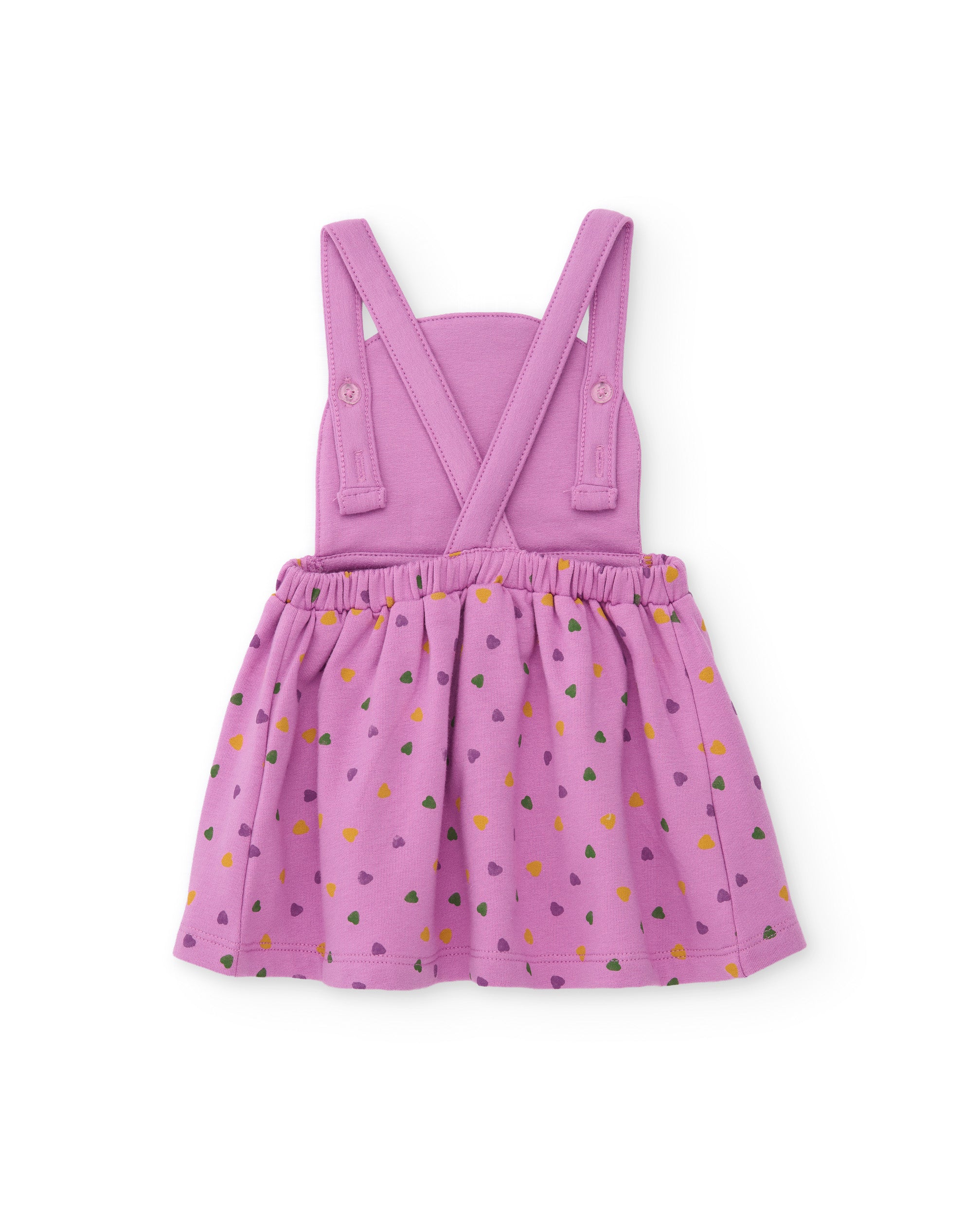 TucTuc Completi Completo Felpa Neonata Viola Cupcake